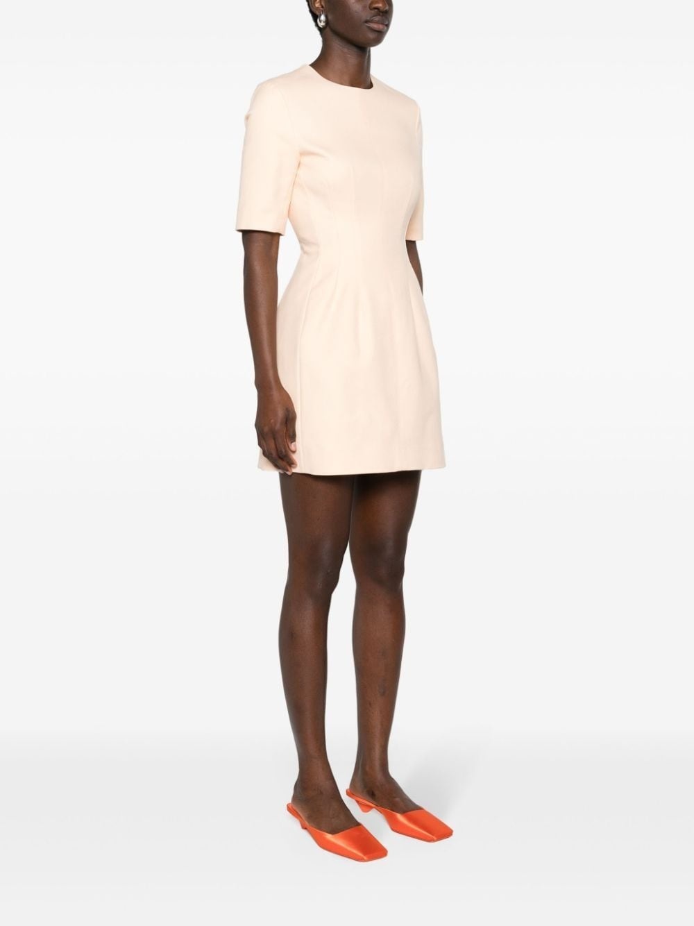 Colomba dart-detail minidress - 3
