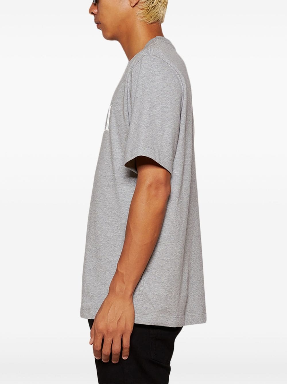 logo-print cotton T-shirt - 4