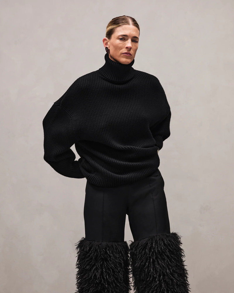 CHUNKY TURTLENECK BLACK 5