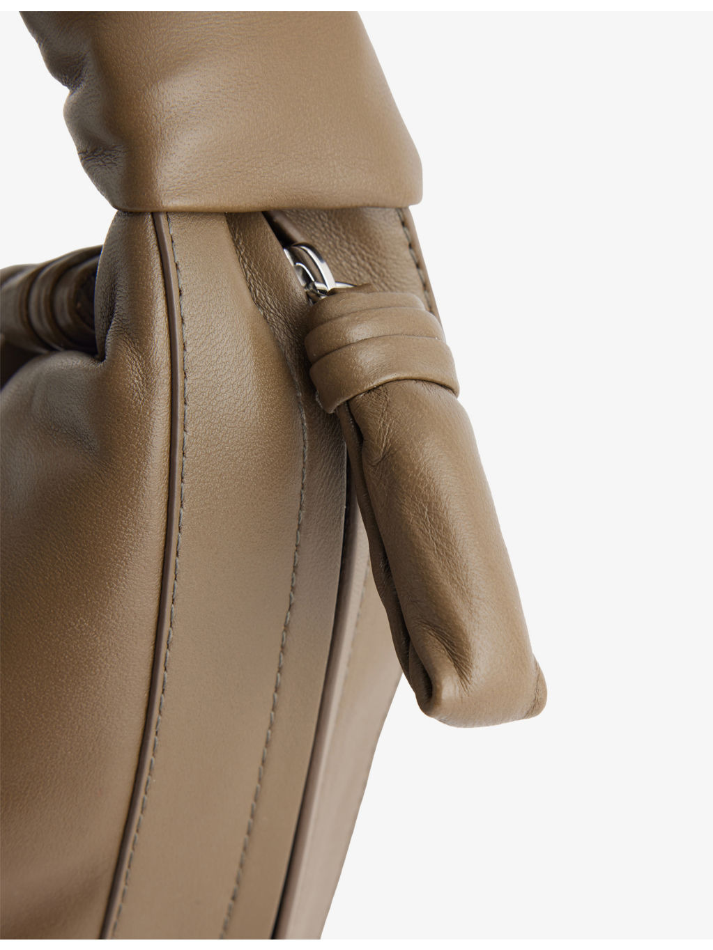 Fortune Croissant Leather Shoulder Bag - 6