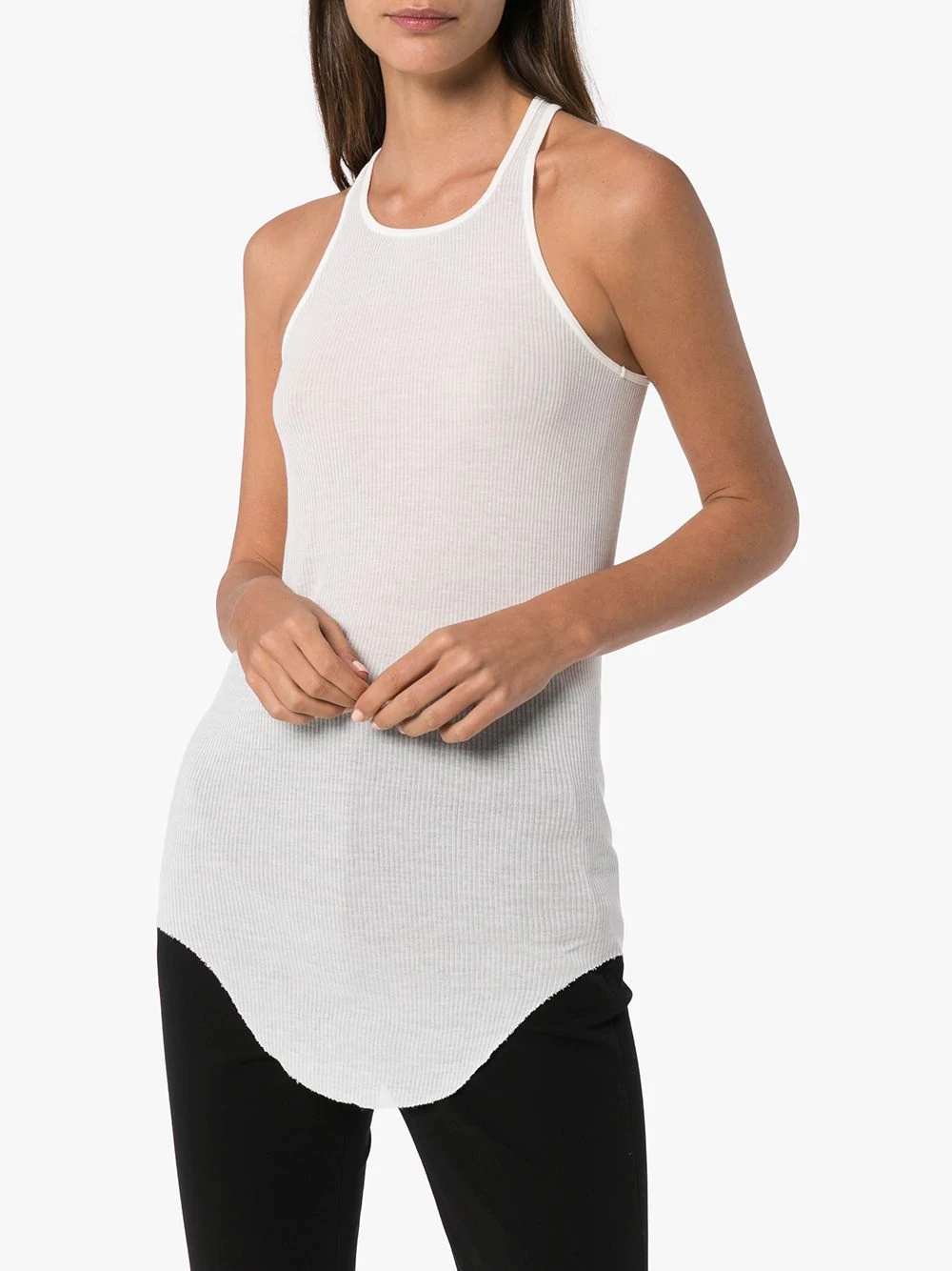 ribbed tank top - 3