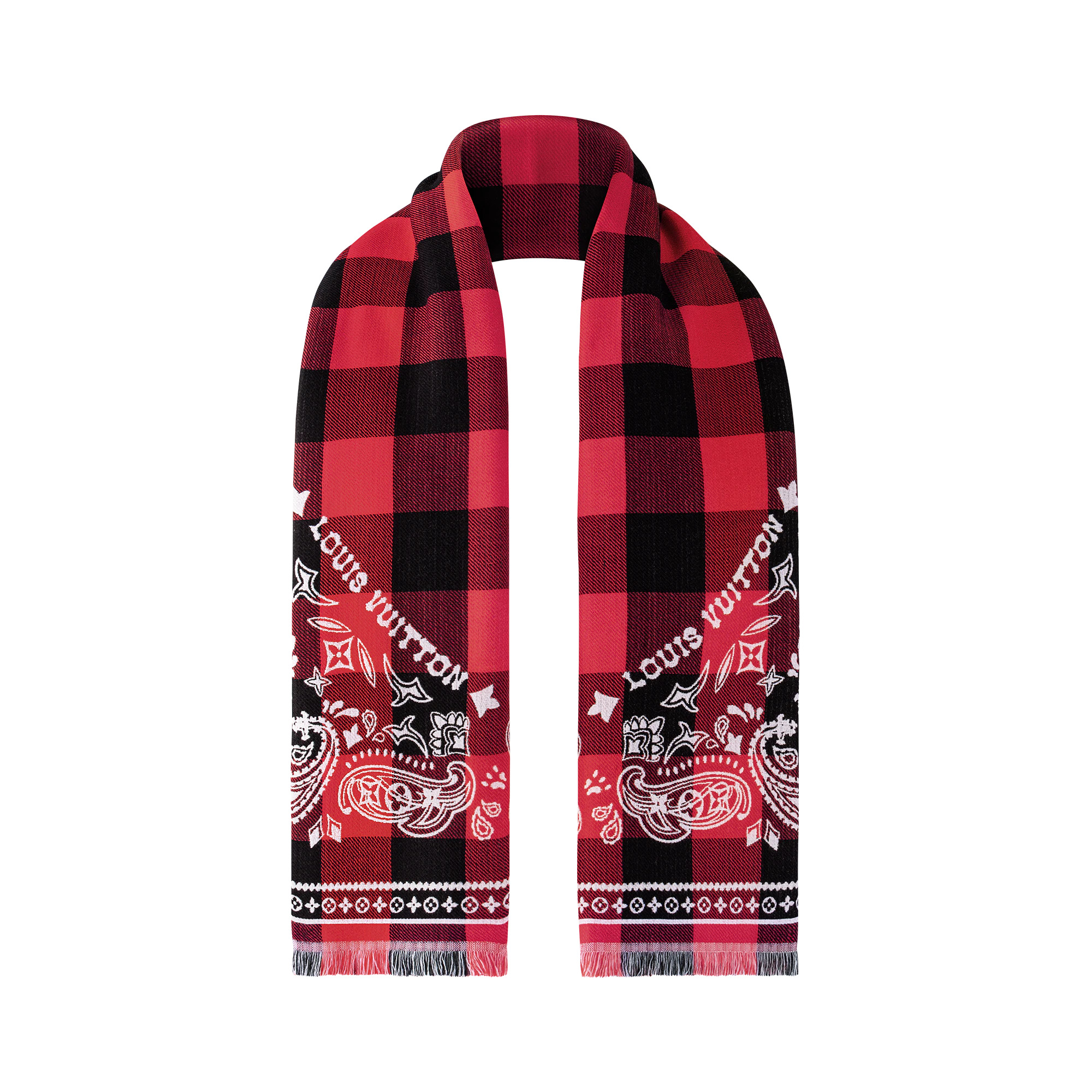 Damier Buffalo Stole - 3