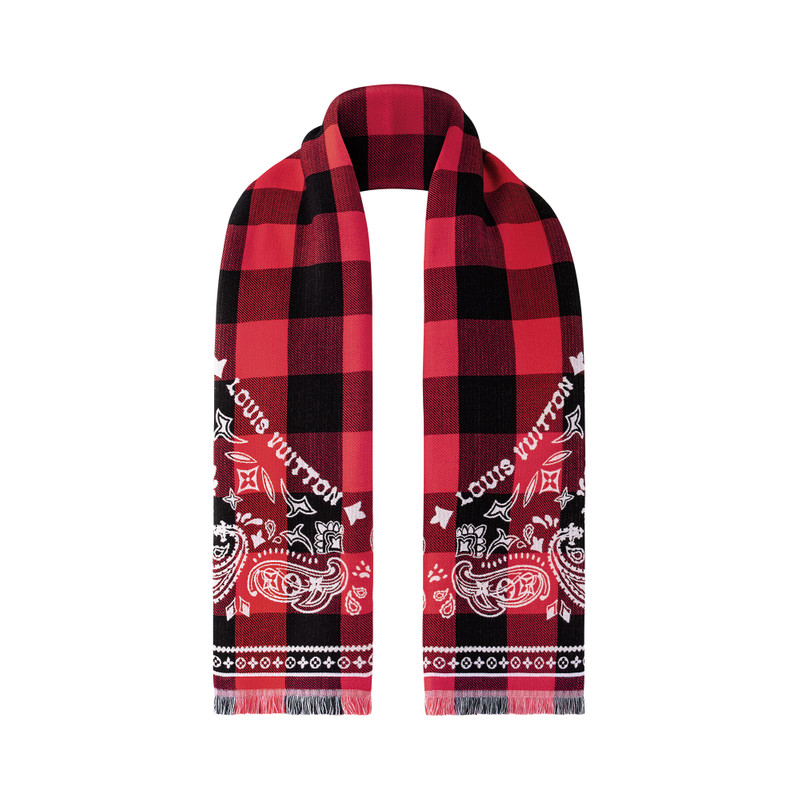 Damier Buffalo Stole 3