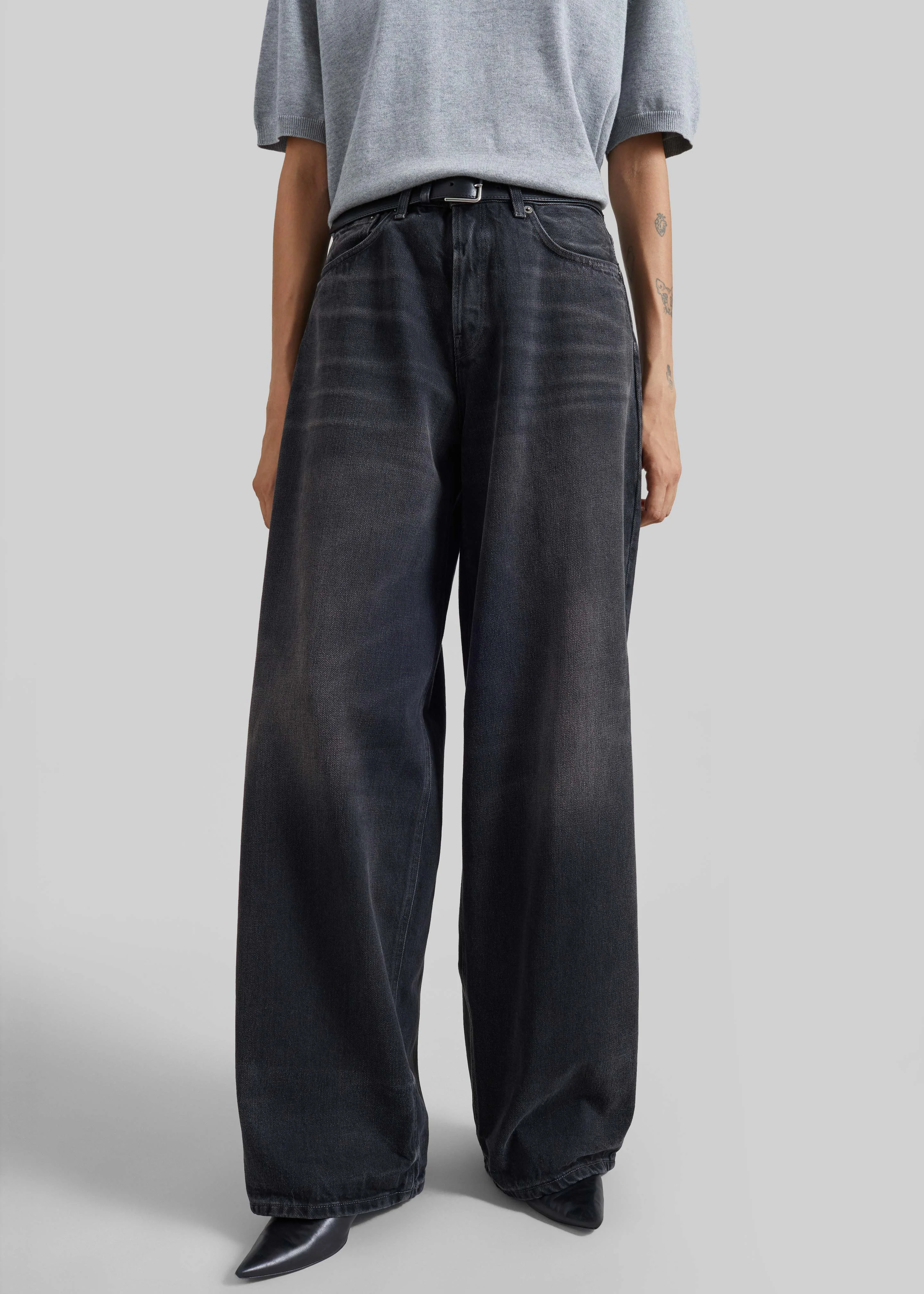Haikure Bethany Jeans - Vintage Black - 1
