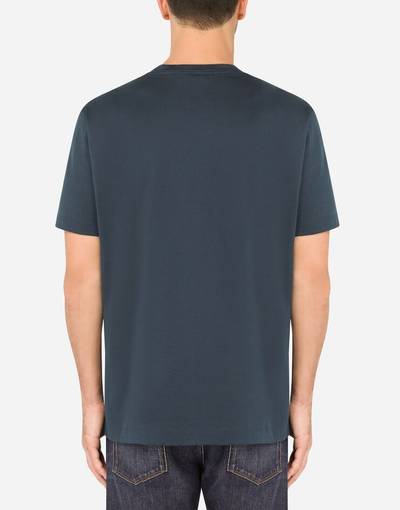 Dolce & Gabbana Cotton T-shirt with 3D DG logo outlook