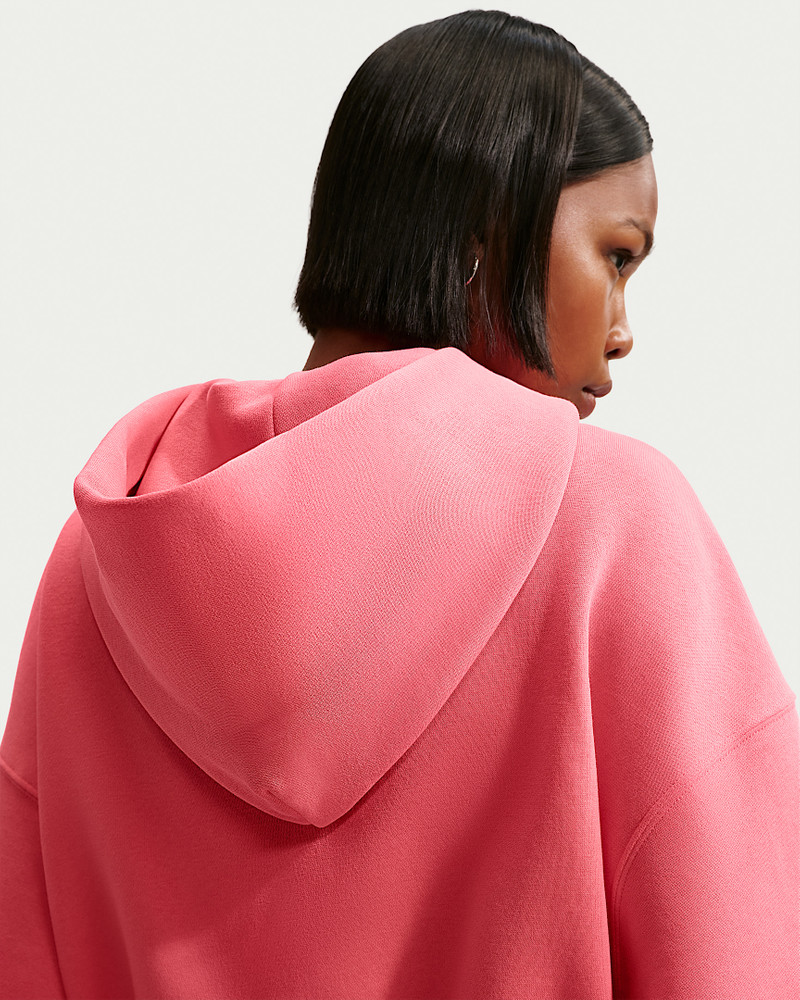 Nike Nike Sportswear Phoenix Fleece Women's Oversized Cropped Henley Hoodie outlook