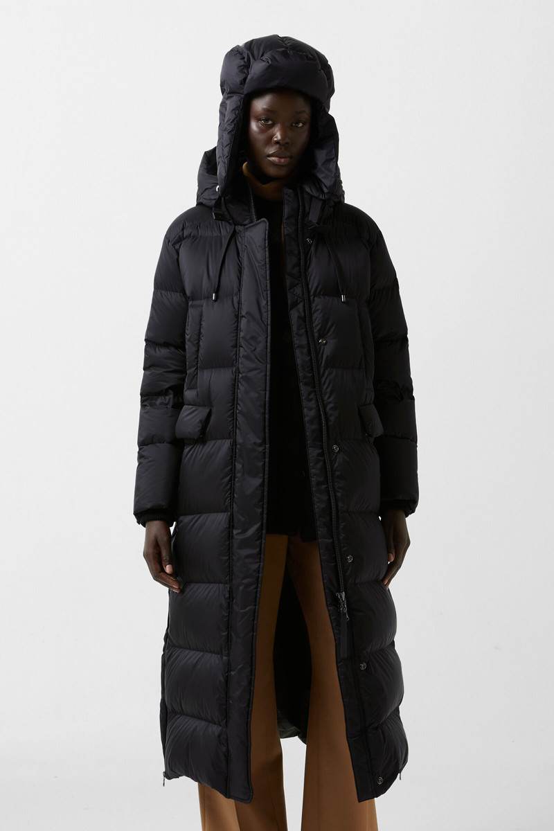 Jonna down coat in Black 2