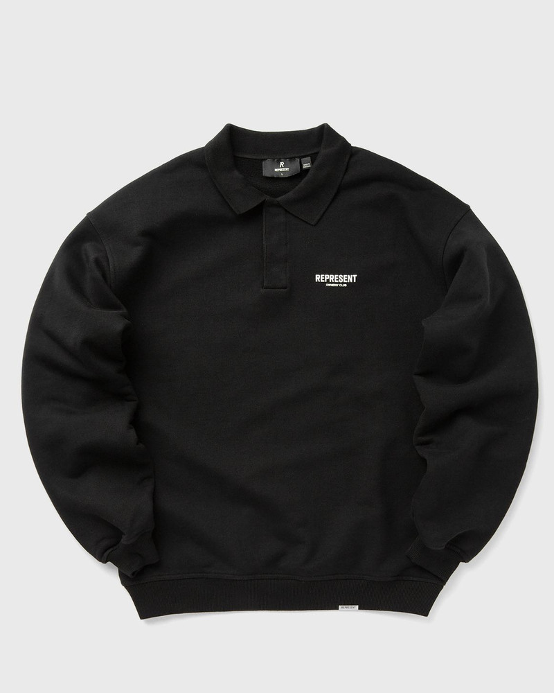 REPRESENT OWNERS CLUB LS POLO SWEAT - 1