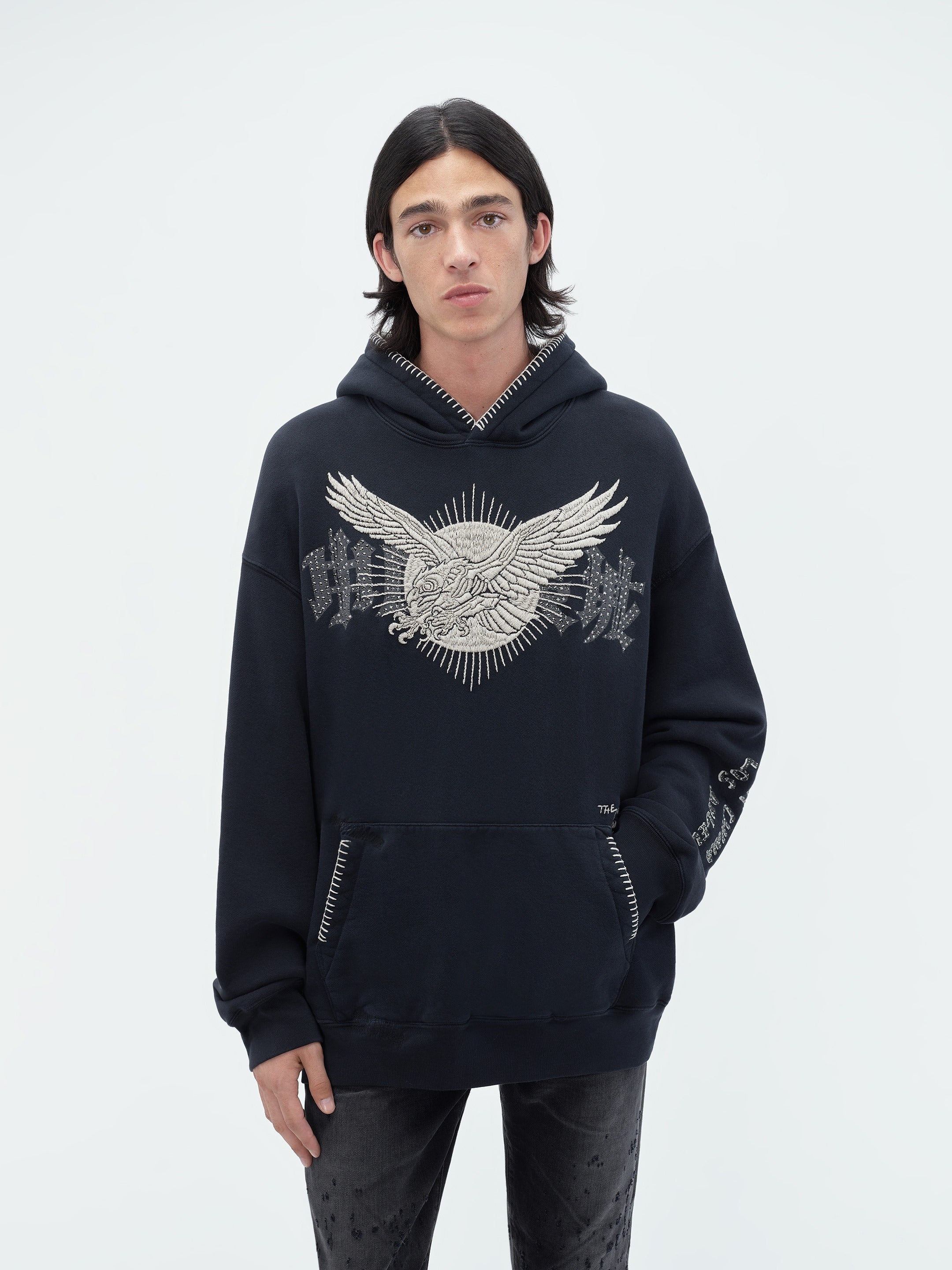 TGCW CRYSTAL EAGLE HOODIE - 3