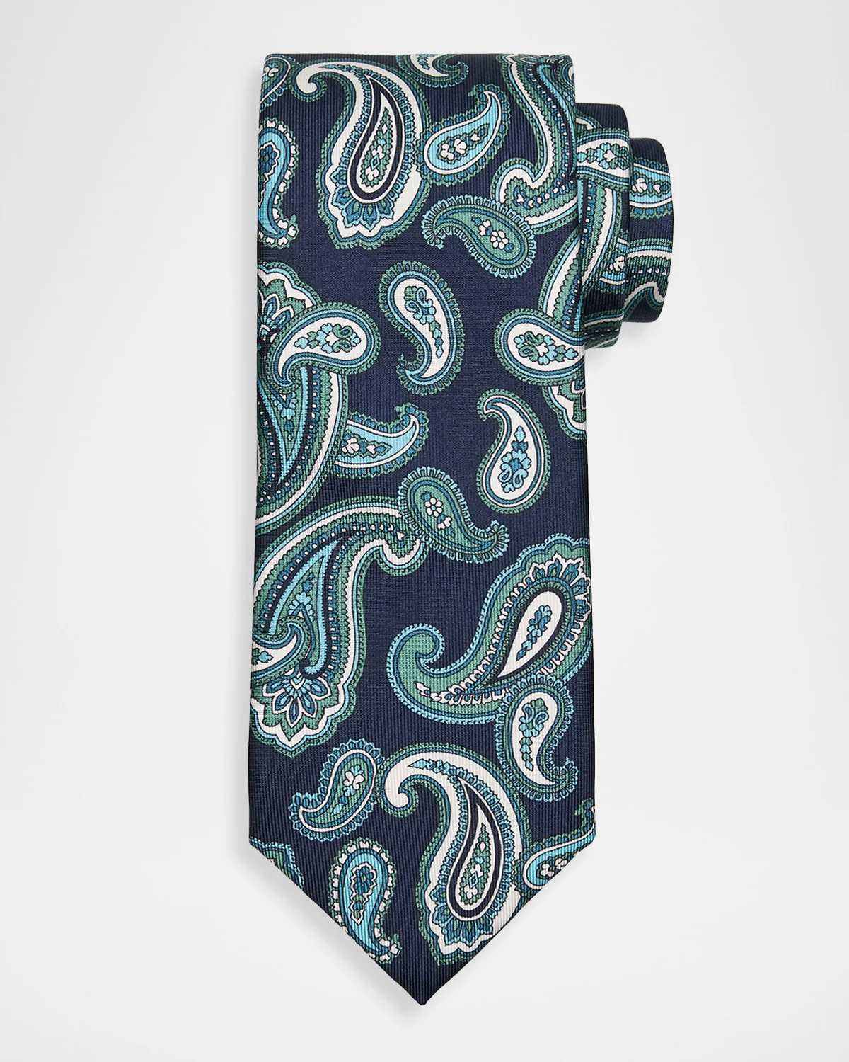 Men & apos;s Paisley Silk Tie - 1