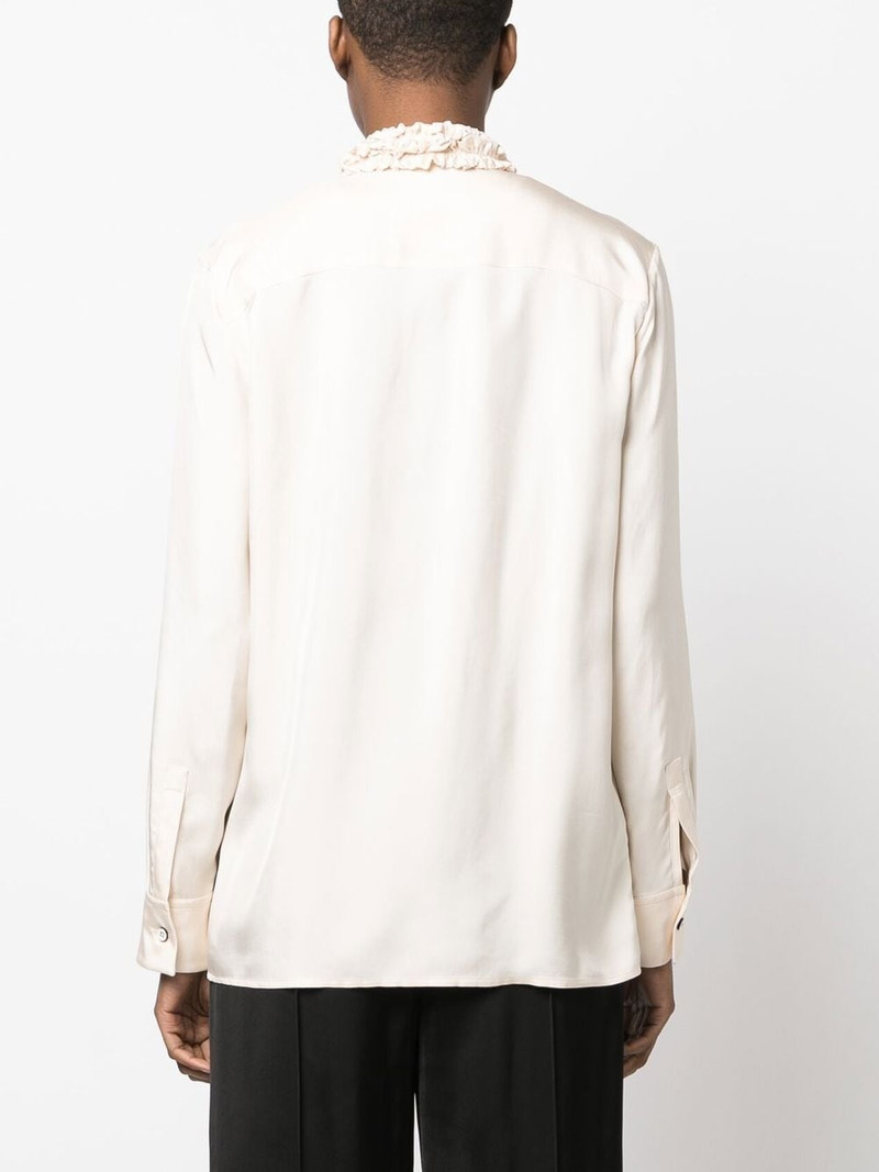 ruffle-trim blouse 4