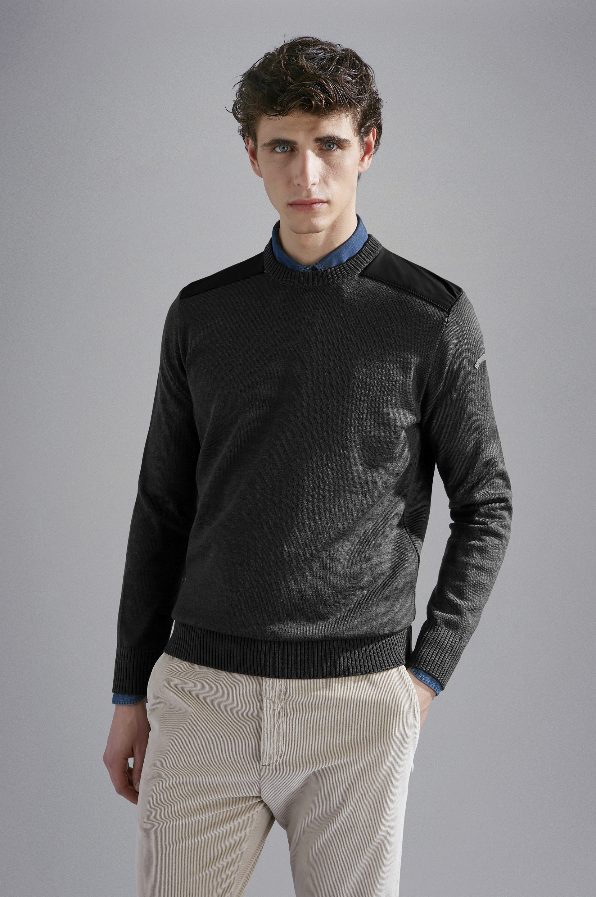 WOOL SWEATER WITH TYPHOON® INSERTS - 6