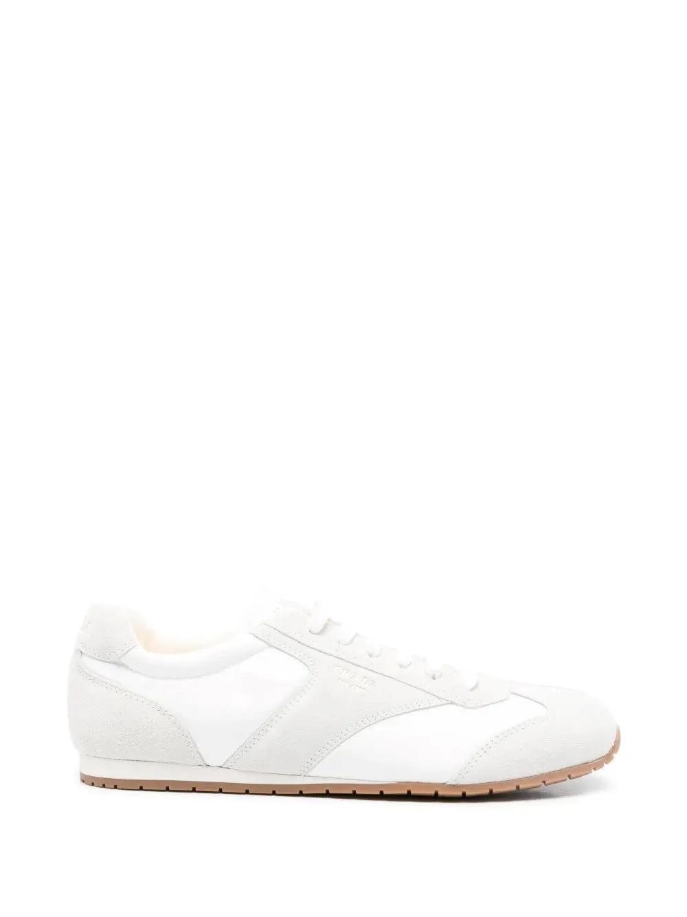 FABRIC AND SUEDE SNEAKERS - 1