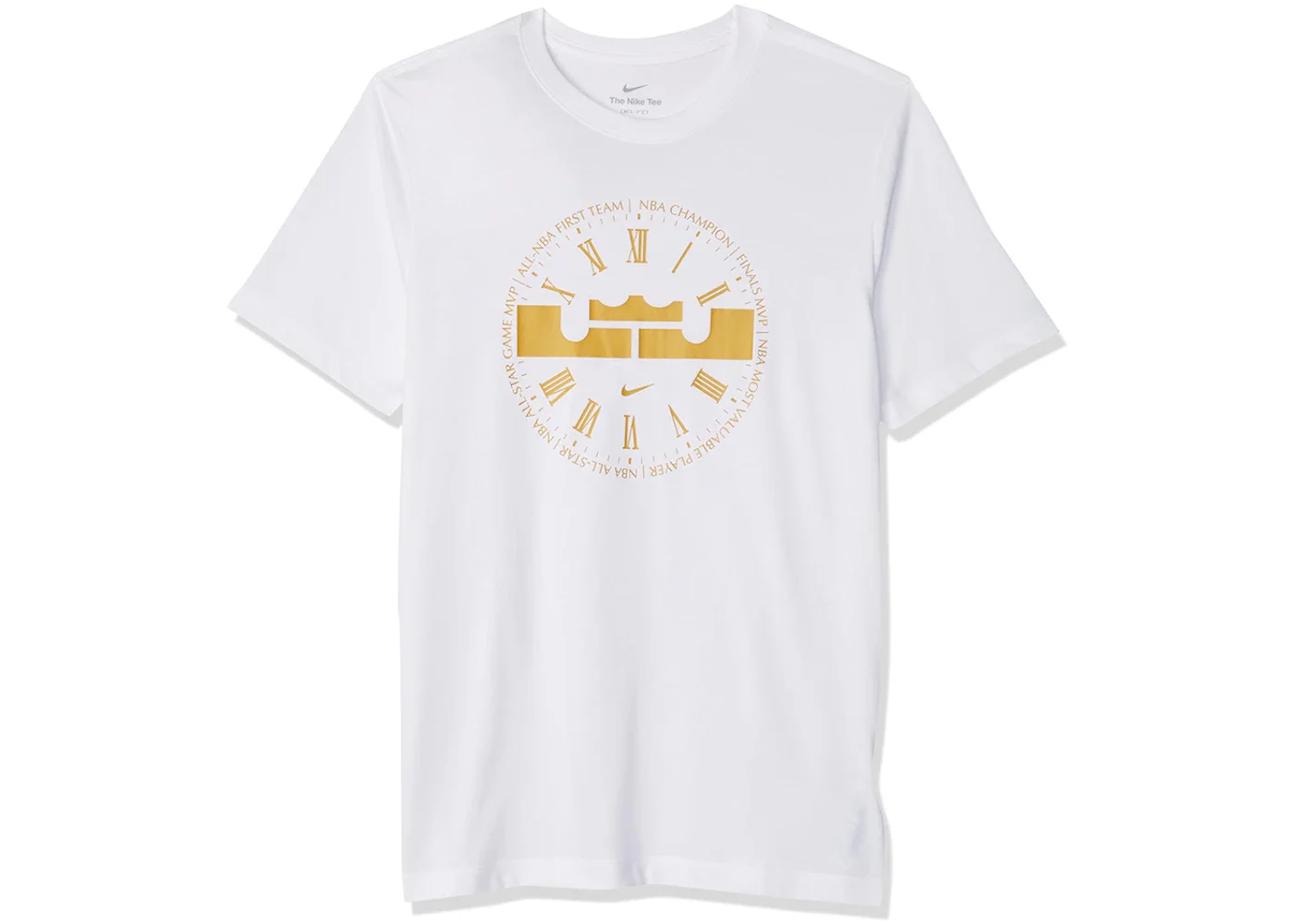 Nike LeBron James Basketball Dri-Fit T-shirt White - 1