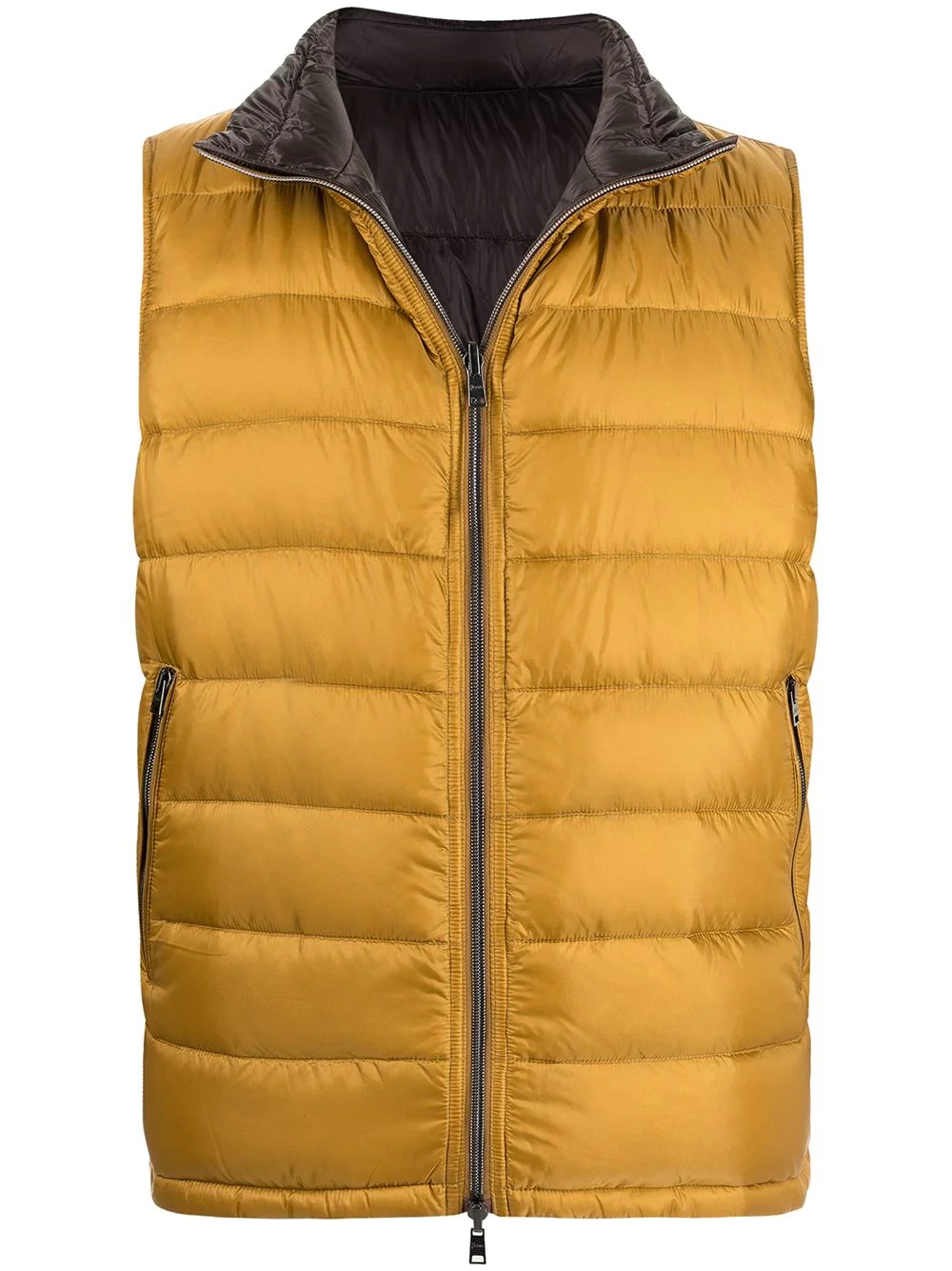 reversible padded gilet - 1