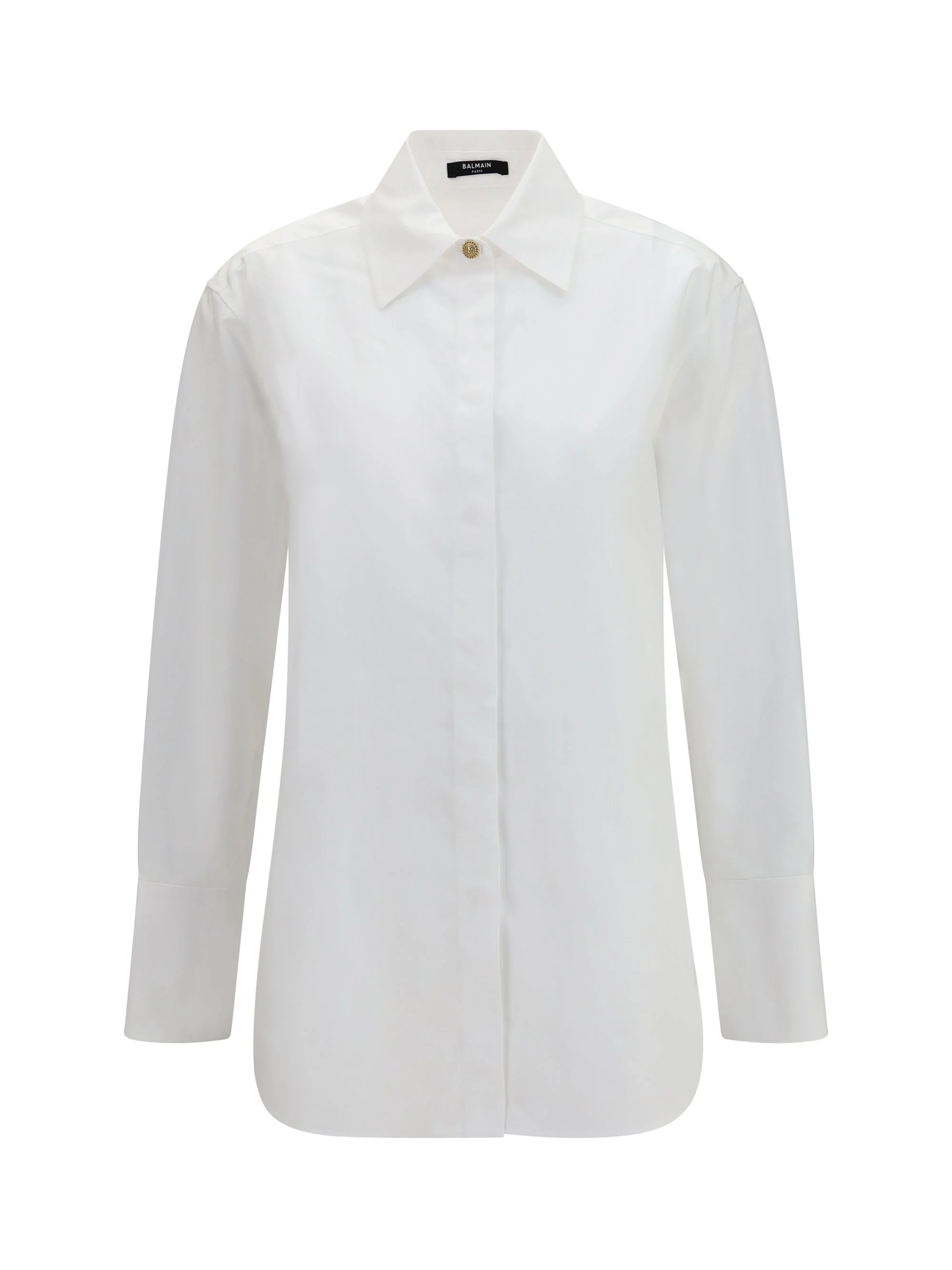 Balmain Cotton Poplin Shirt - 1