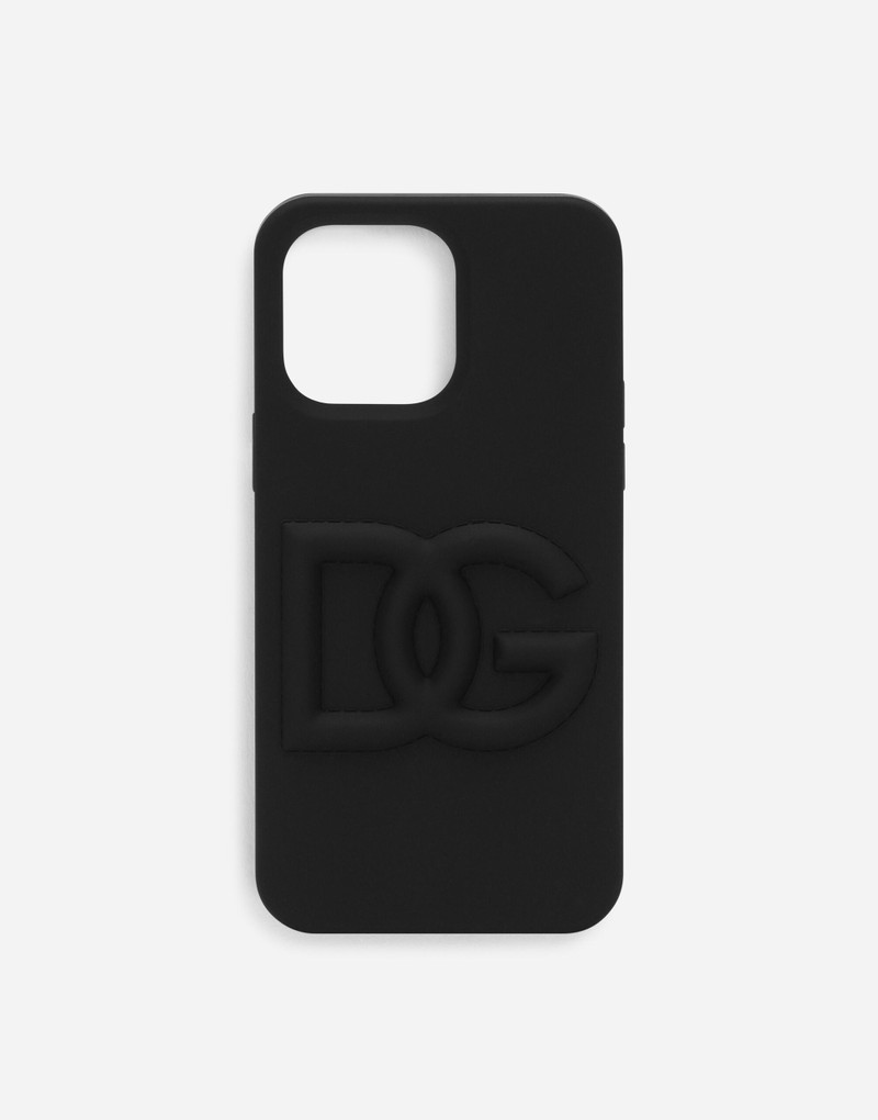 Rubber iPhone 14 Pro Cover with DG logo 1
