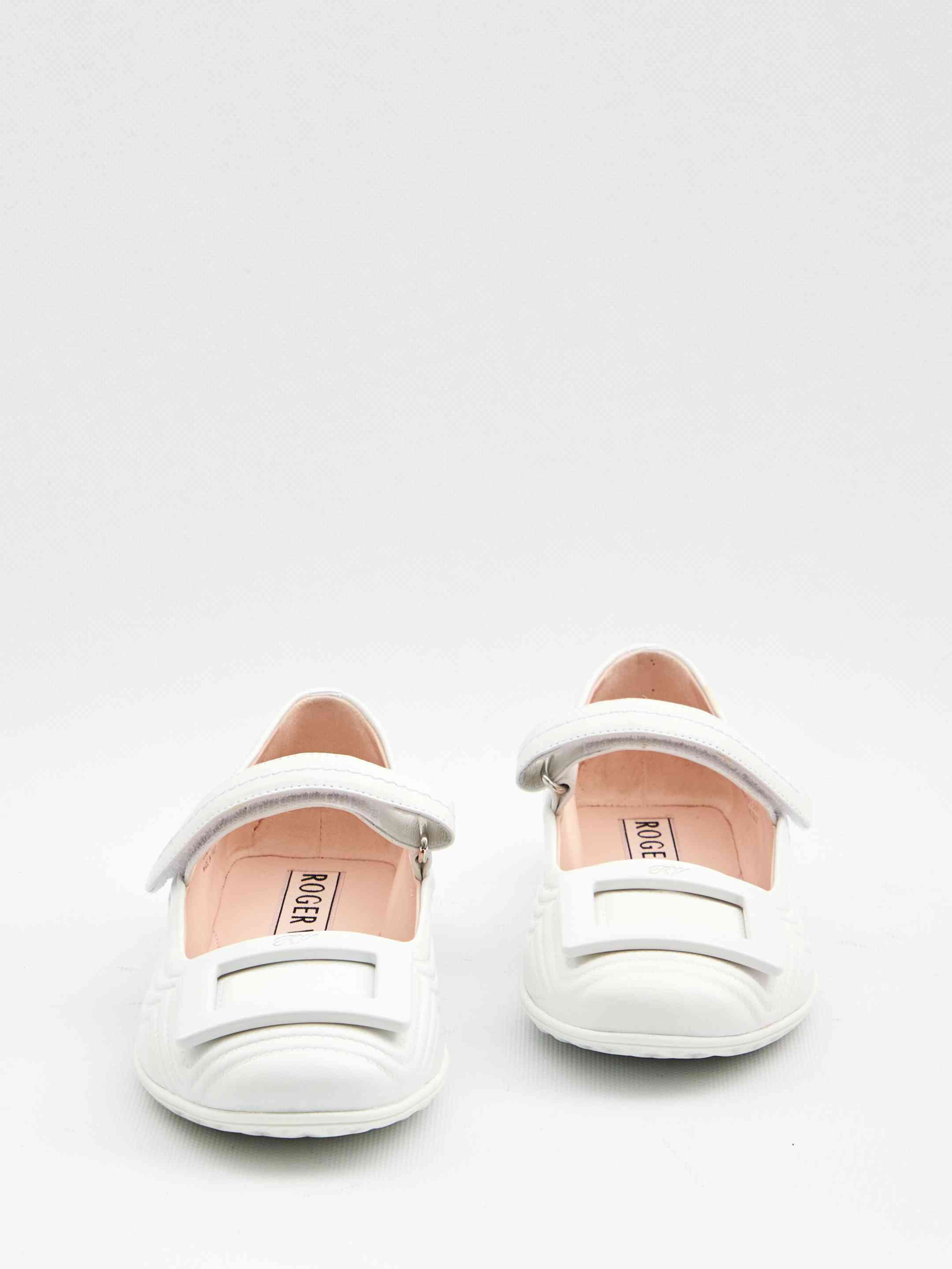 Roger Vivier Women Viv Low Mary Janes Ballerina - 5