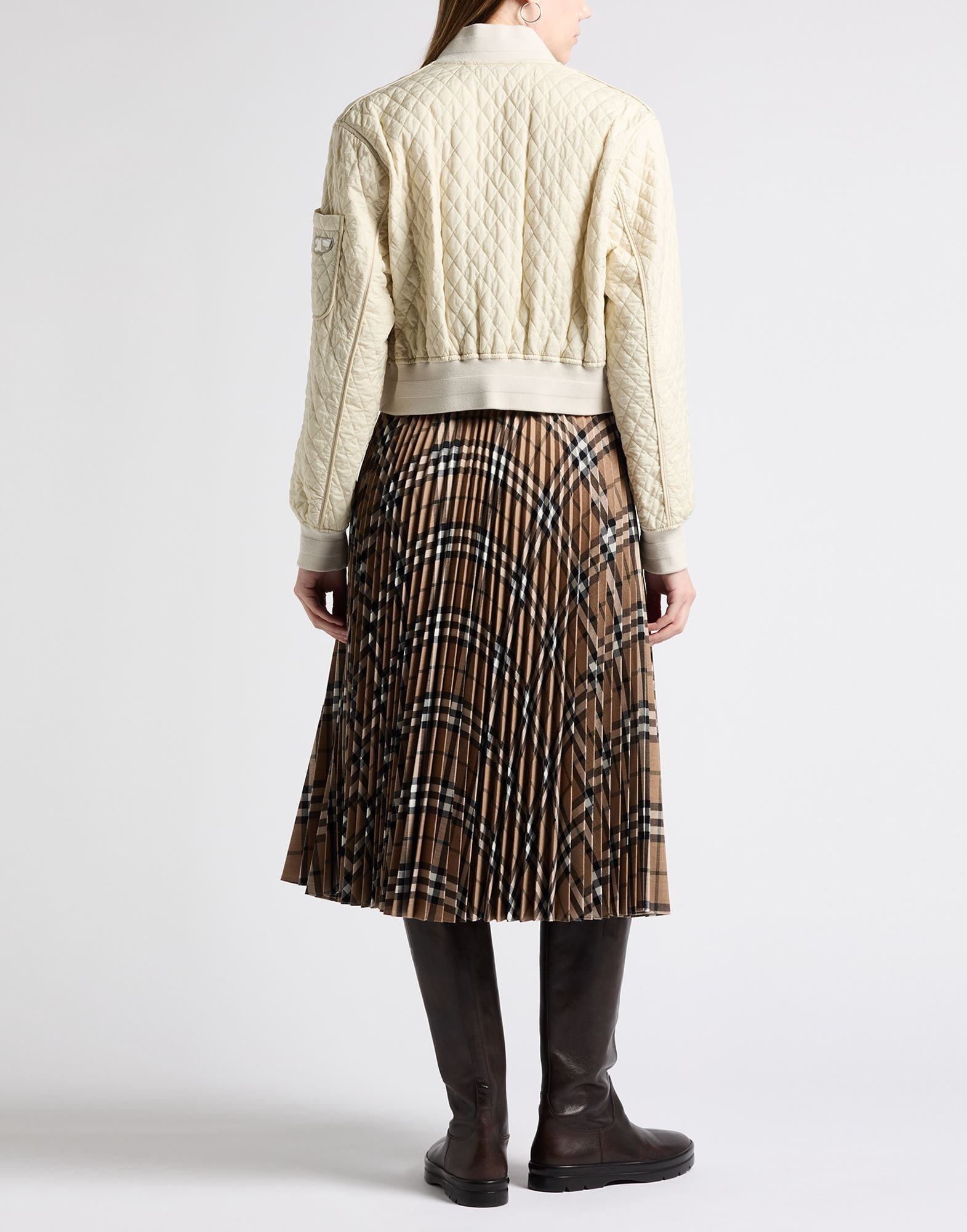 Light brown Women's Midi Skirt - 4