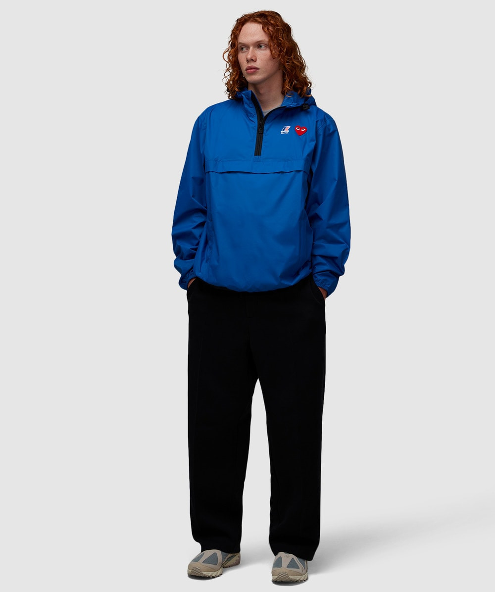 K-Way hooded quarter zip jacket. - 8