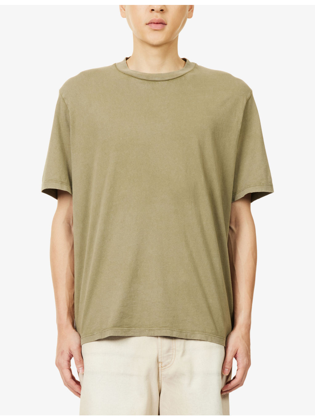 Boxy Short-Sleeve Cotton-Jersey T-Shirt - 3