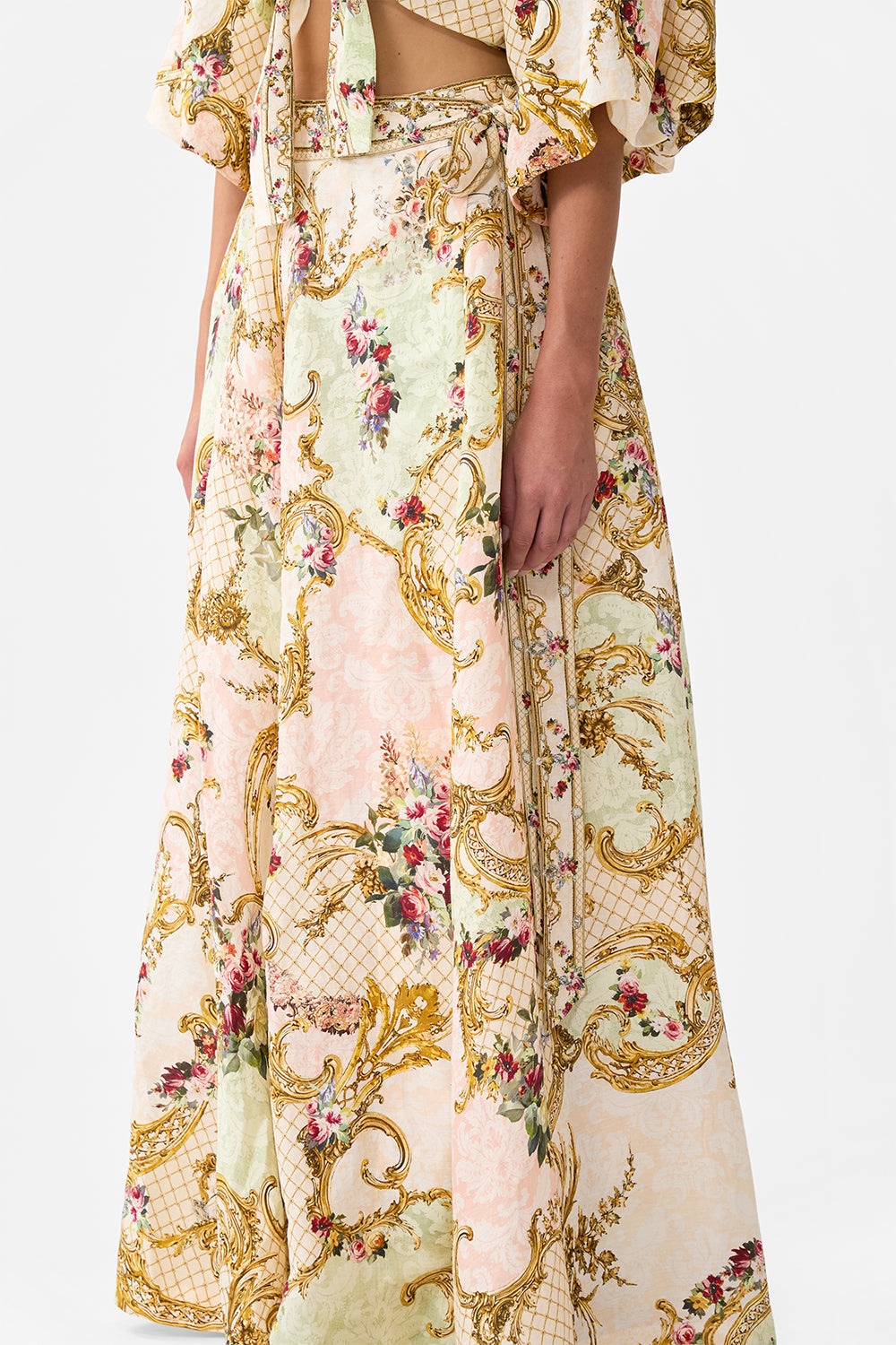 MAXI WRAP SKIRT - 5