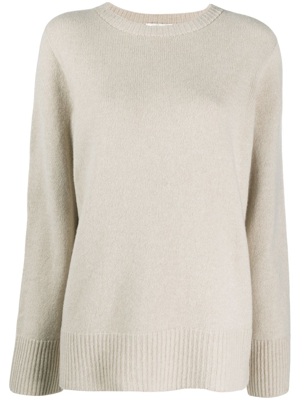 crew-neck knit jumper - 1