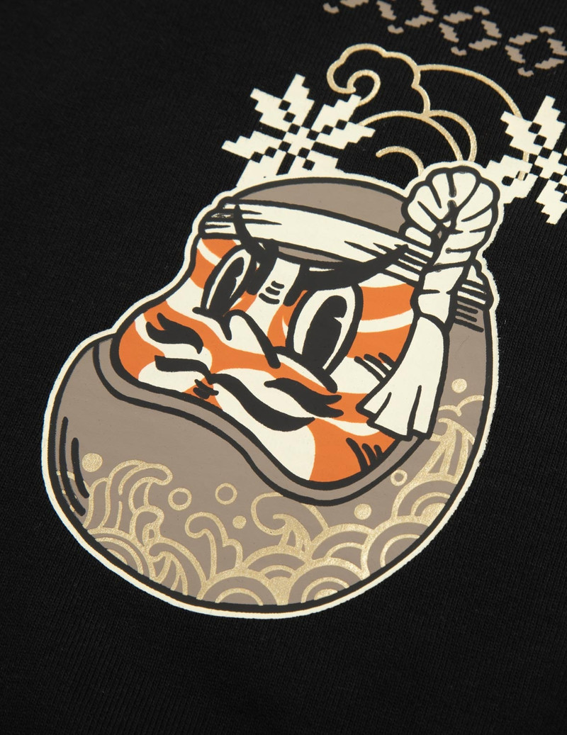 KUMADORI DARUMA DAICOCK PRINT RELAX FIT SWEATSHIRT 7