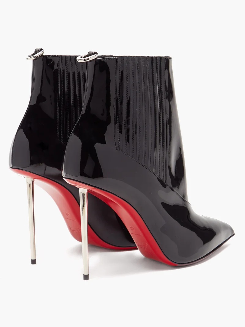 Epic 100 patent-leather ankle boots - 4