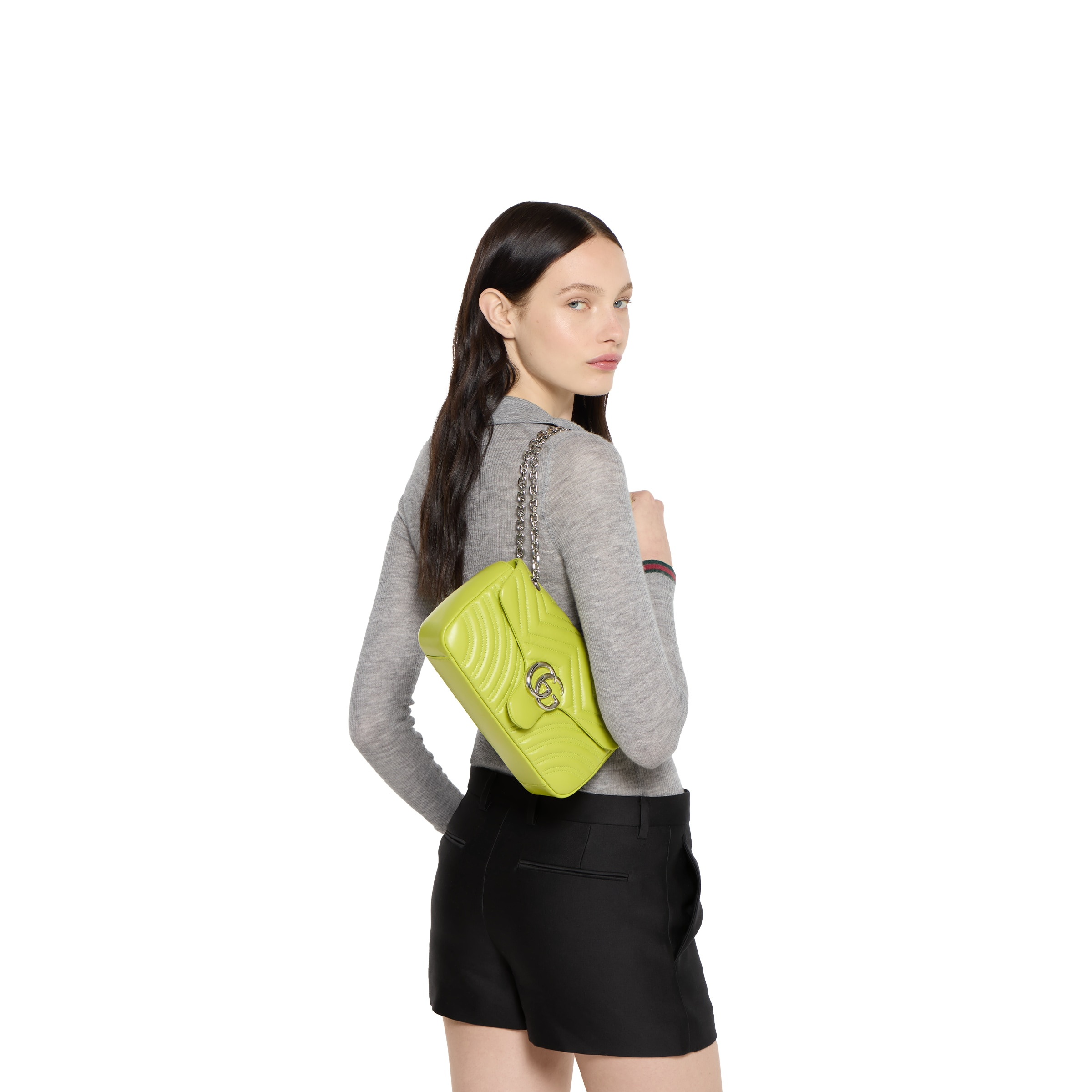 GG Marmont medium shoulder bag - 3