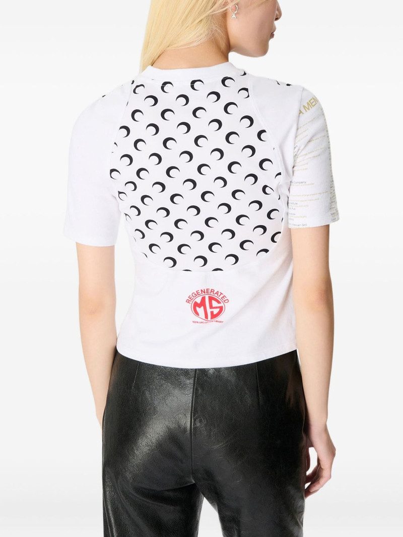 Marine Serre crescent-moon graphic T-shirt outlook