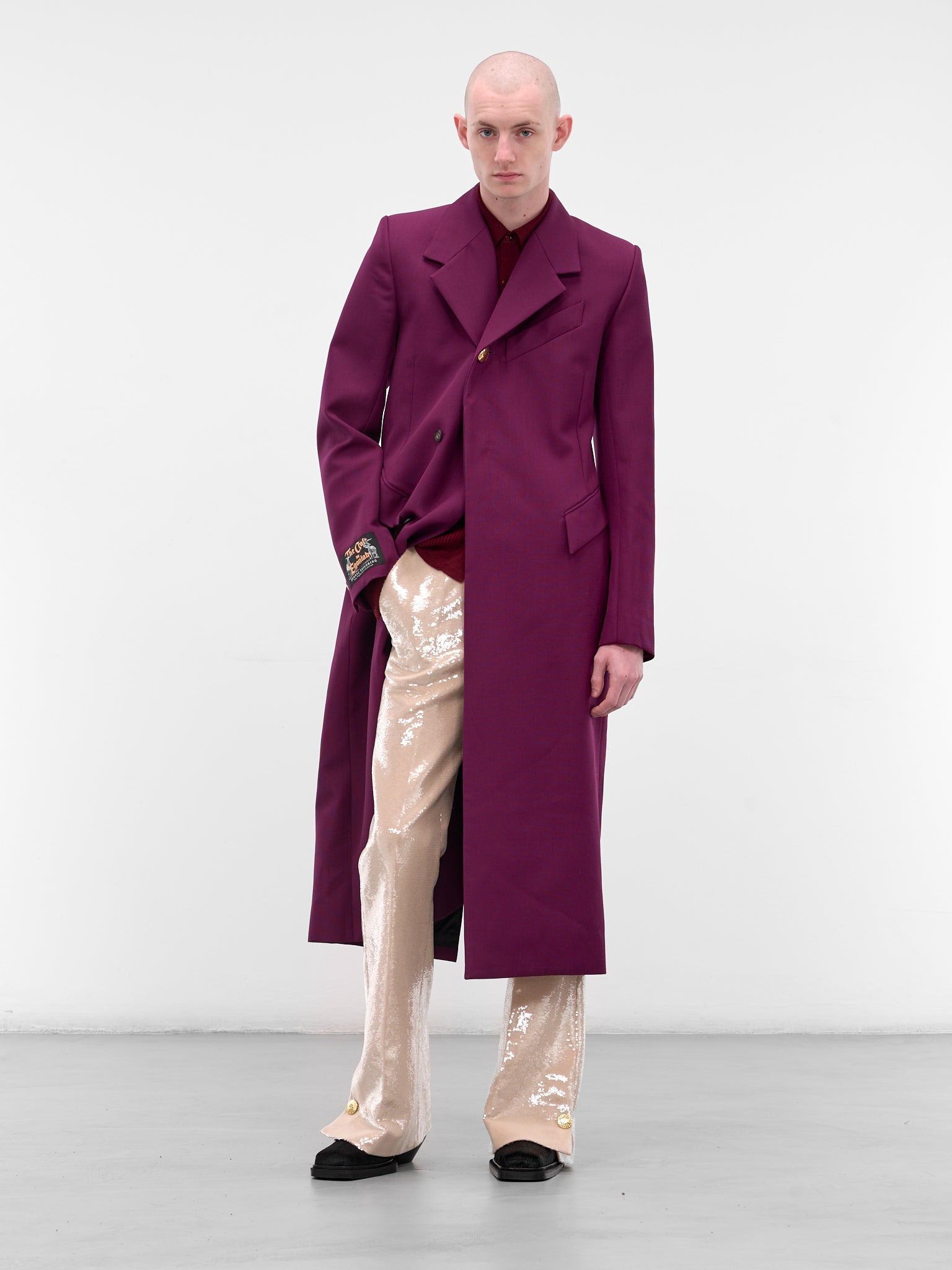 Fuchsia Tailored Long Coat - 6