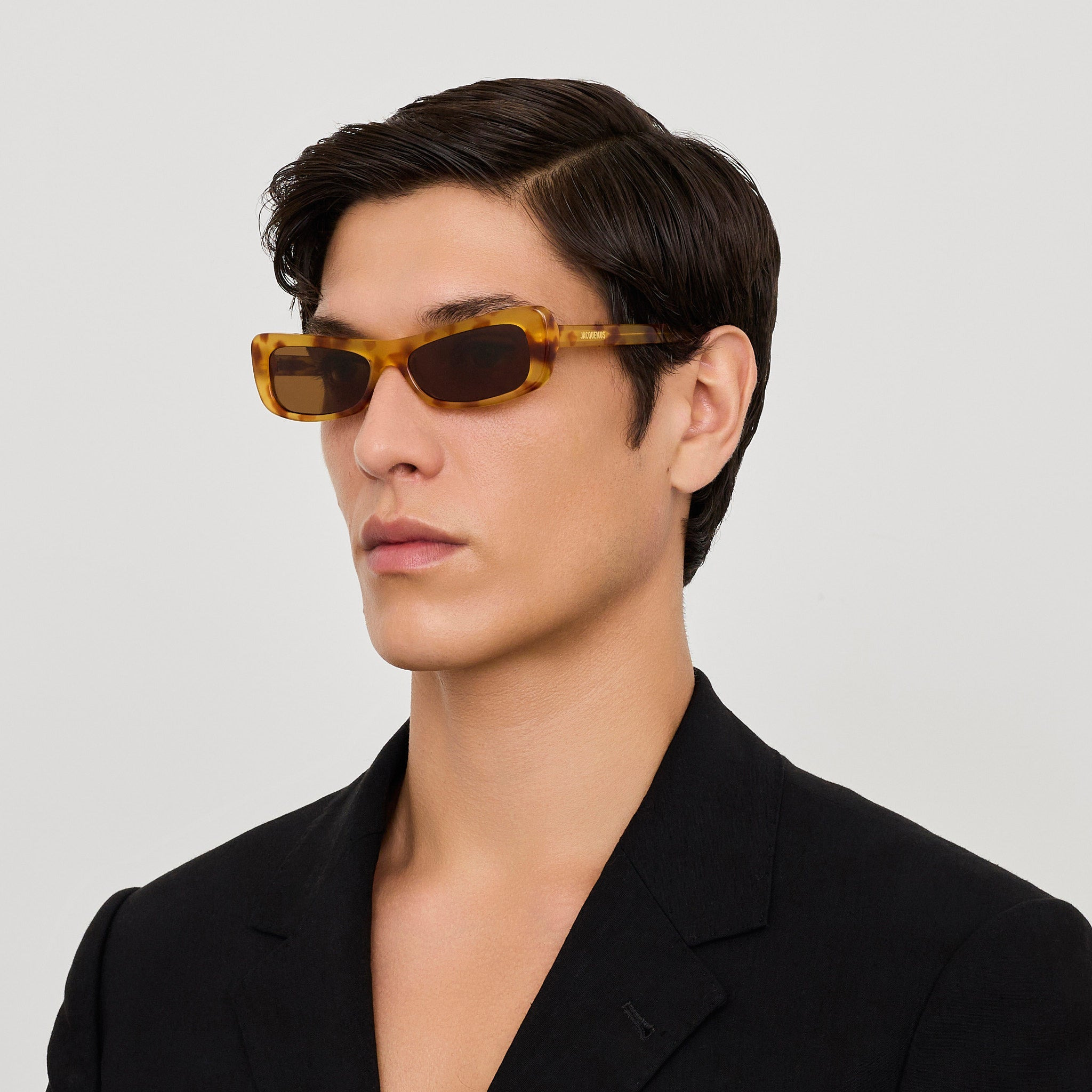 Capri Sunglasses in Beige Tortoiseshell - 3