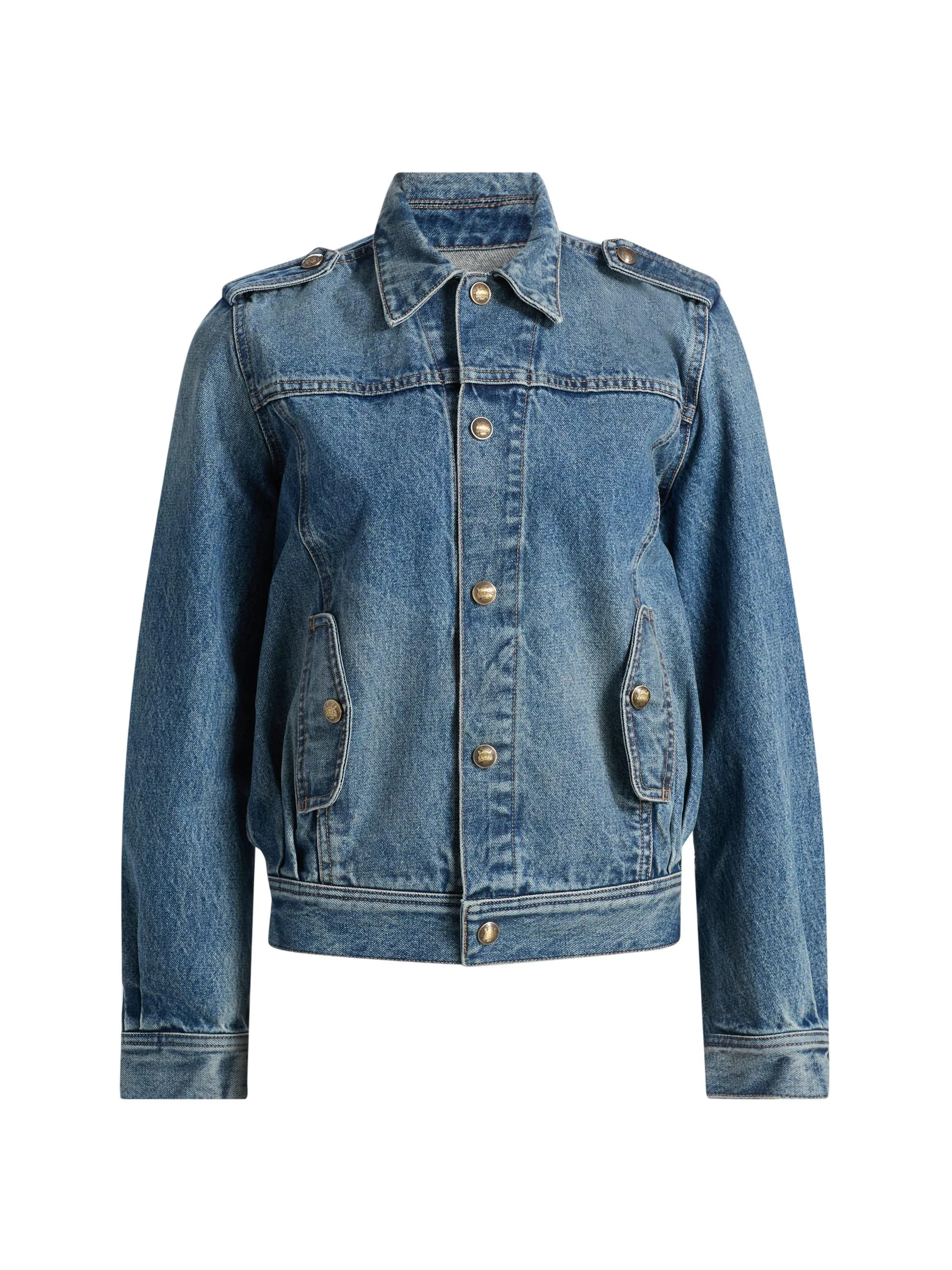 Women's Lorraine Denim Jacket - Rosebowl Wash - 1