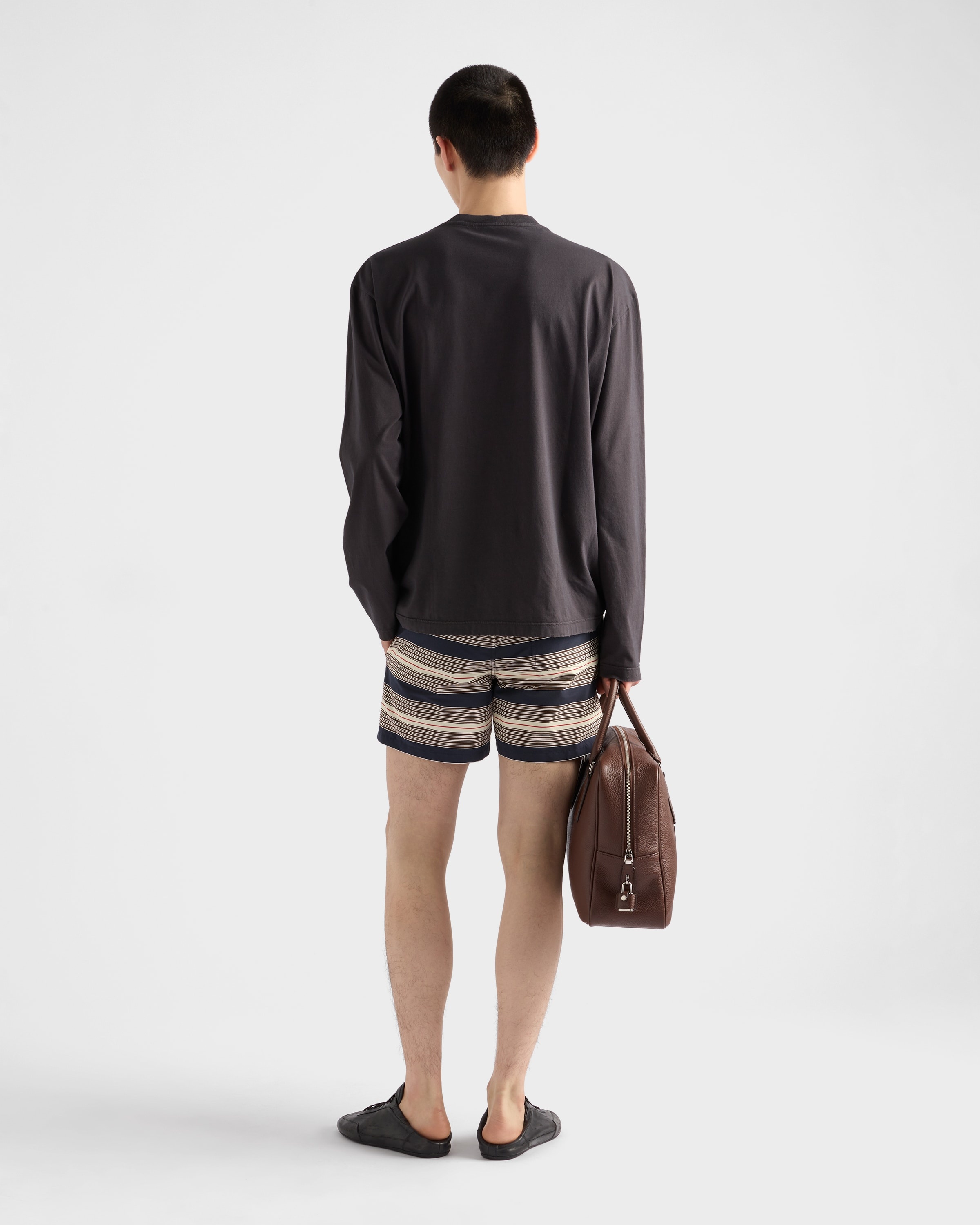 Technical fabric swim trunks - 5