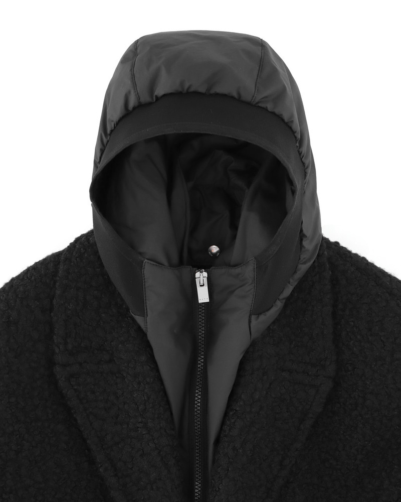 LONG COAT WITH HOOD 6