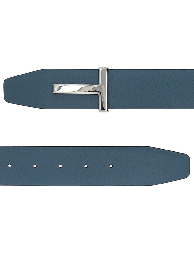 TOM FORD T-buckle leather belt outlook