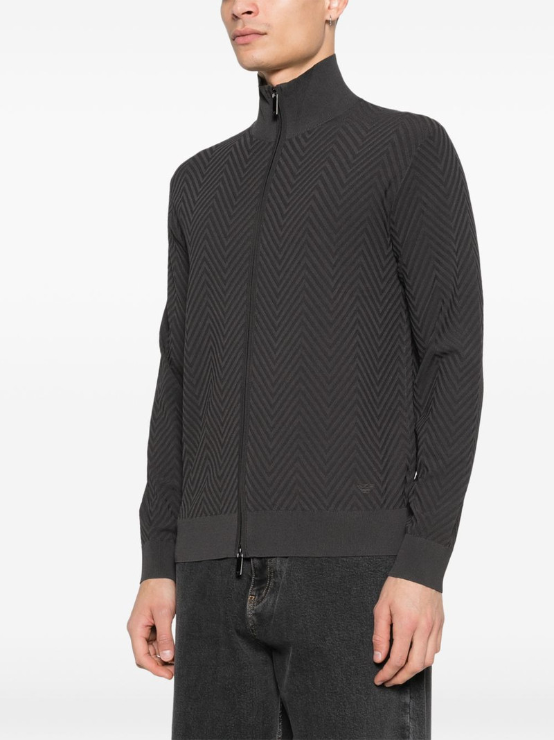 zip-fastening sweater 4