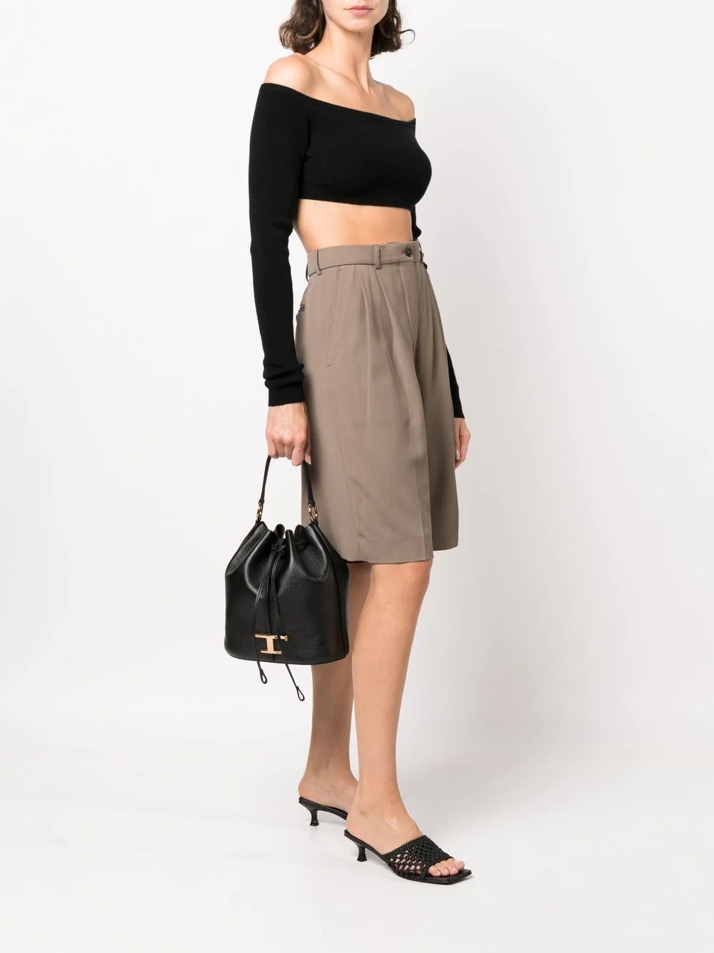 leather bucket bag - 2