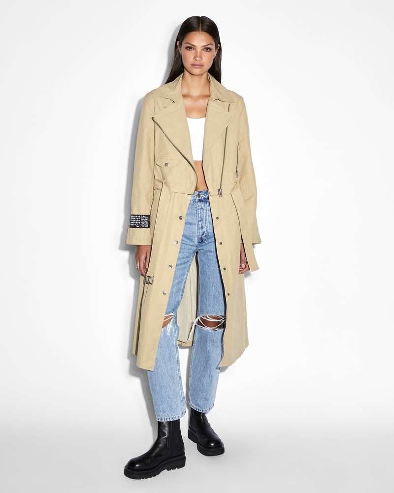 INCOGNITO BIKER/TRENCH KHAKI 9