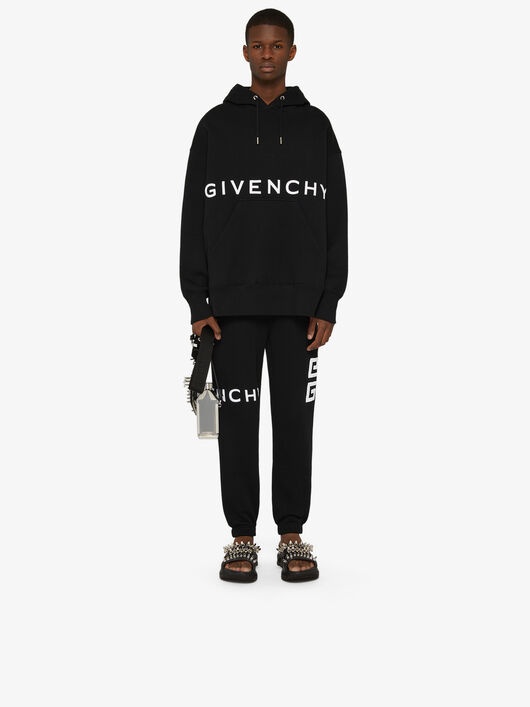 GIVENCHY 4G EMBROIDERED HOODIE - 1