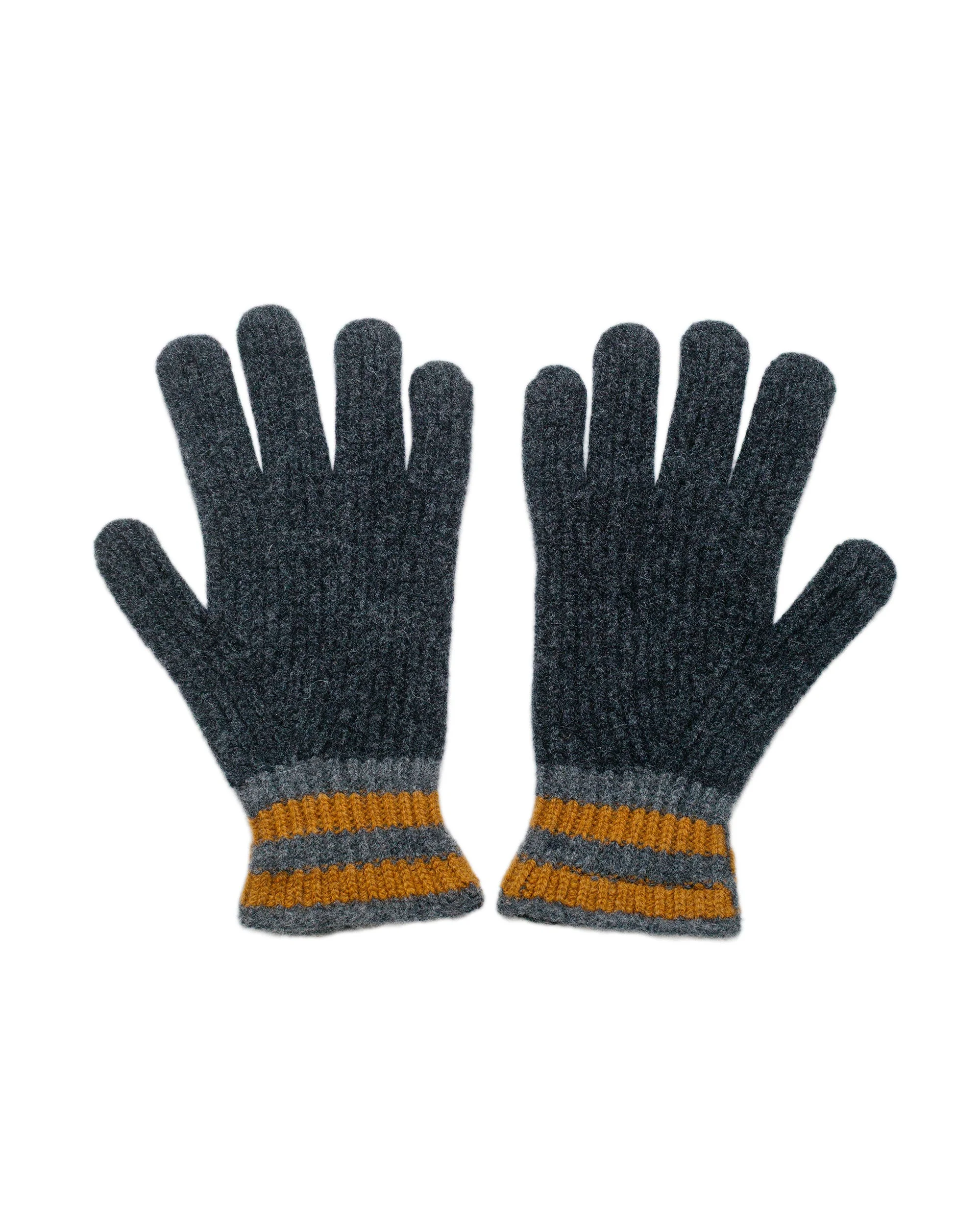 Love My Ribbed Gloves Charcoal - 1