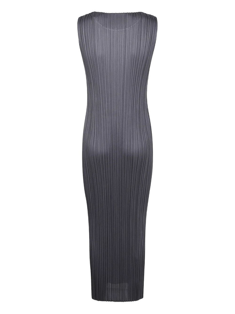 Pleats Please Issey Miyake pleated dress outlook