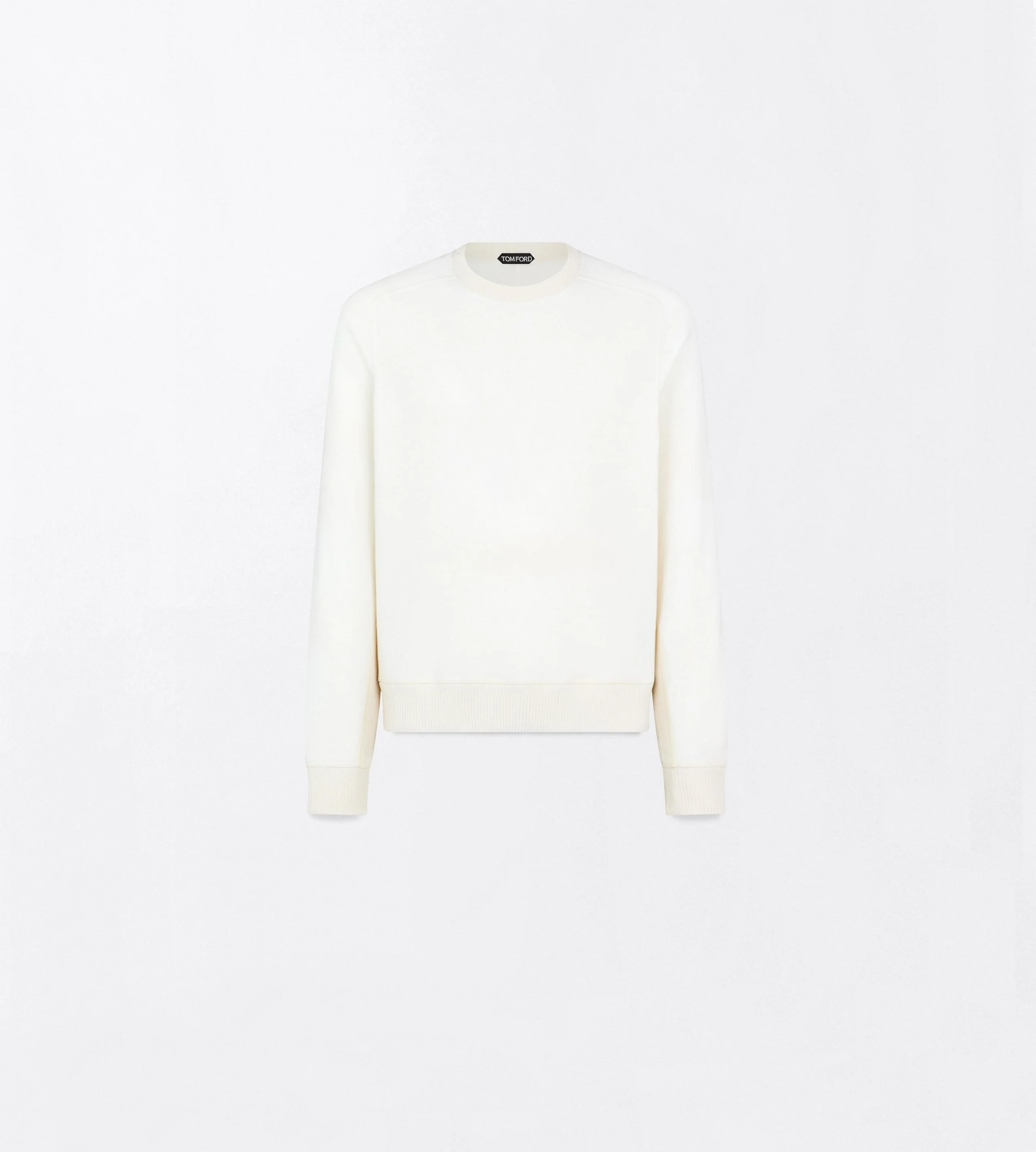 CASHMERE COTTON CREW NECK - 1
