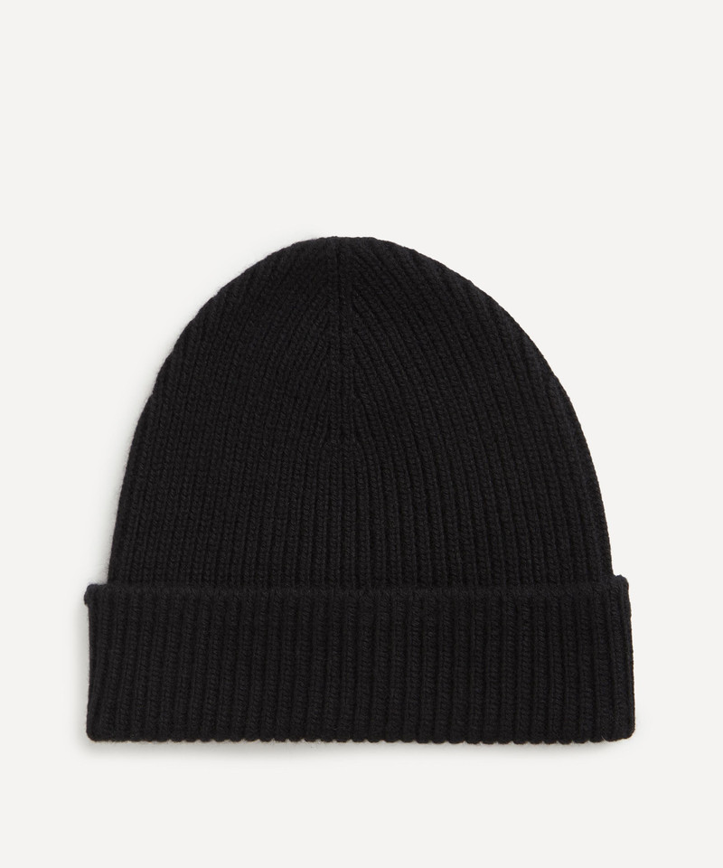 Johnstons of Elgin Ribbed Cashmere Beanie outlook