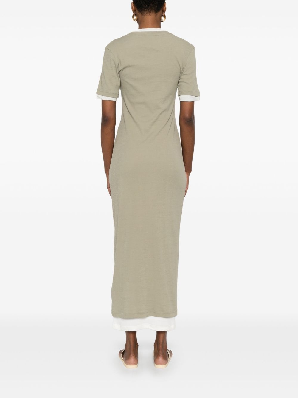 cotton midi dresses (pack of three) - 4