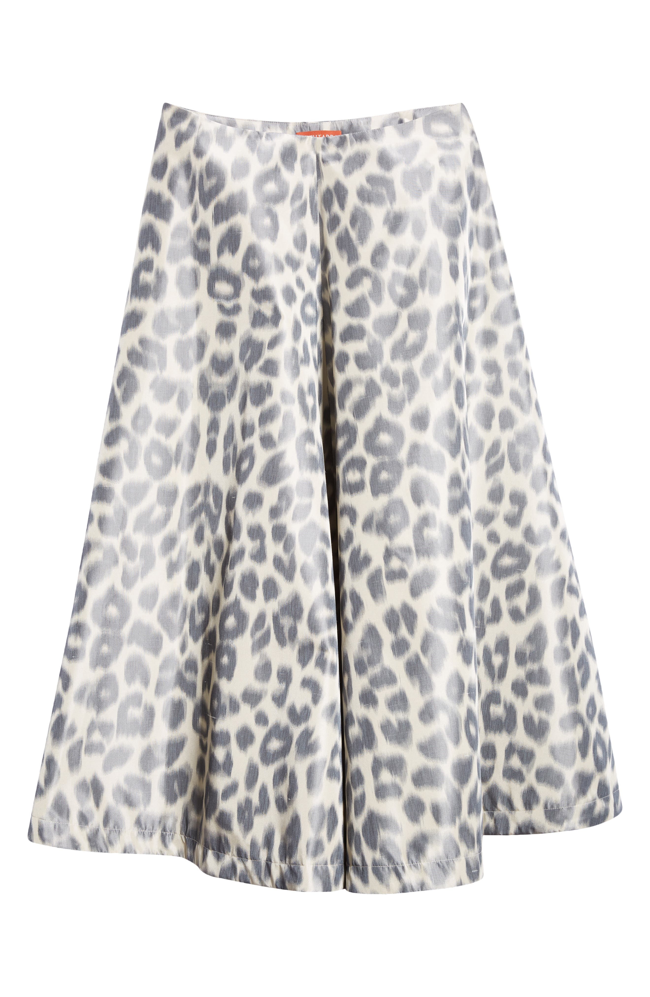 Altuzarra Varda Leopard Print A-Line Midi Skirt in Antique Pearl Leopard at Nordstrom - 6