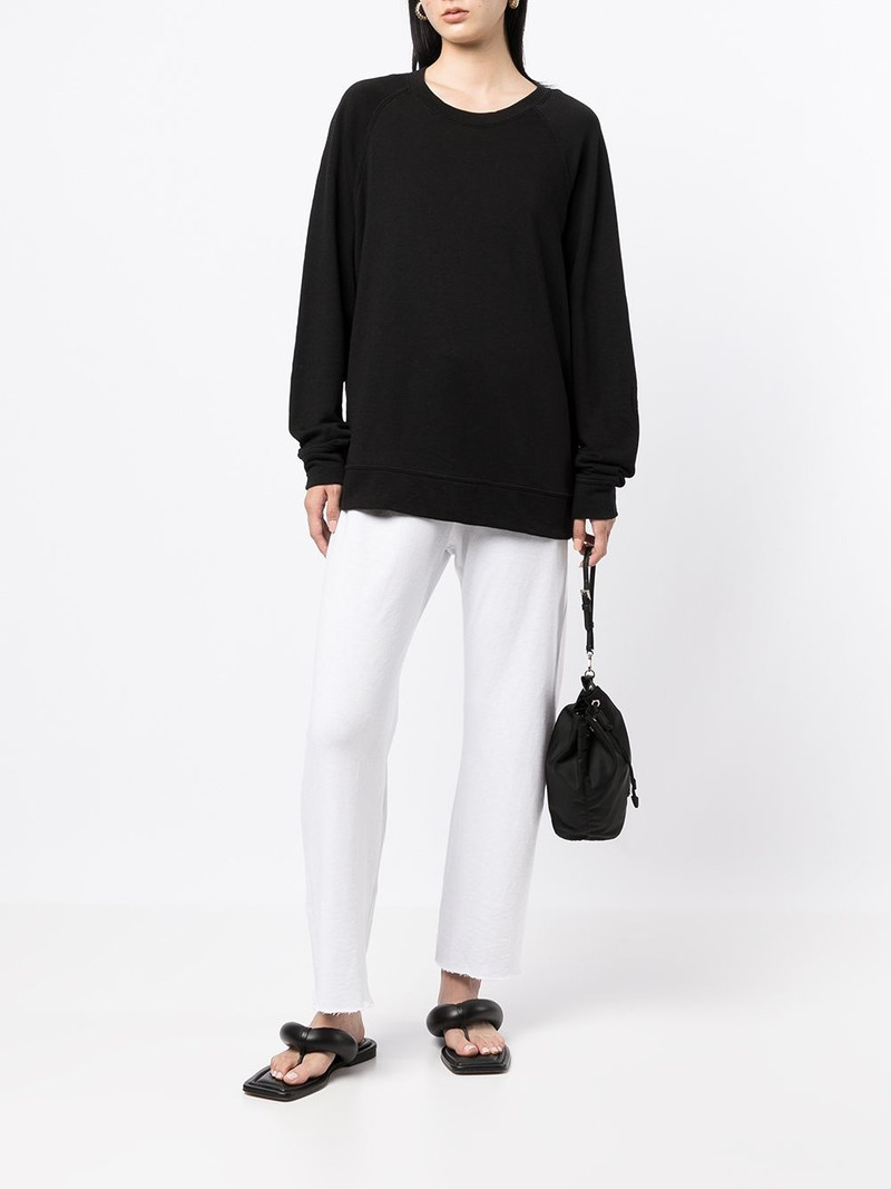 JAMES PERSE loose-fit terry sweatshirt outlook