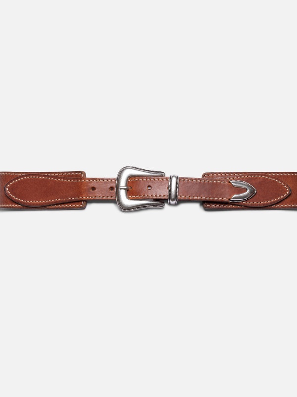 Western Ranch Belt Toffee Brown - 2