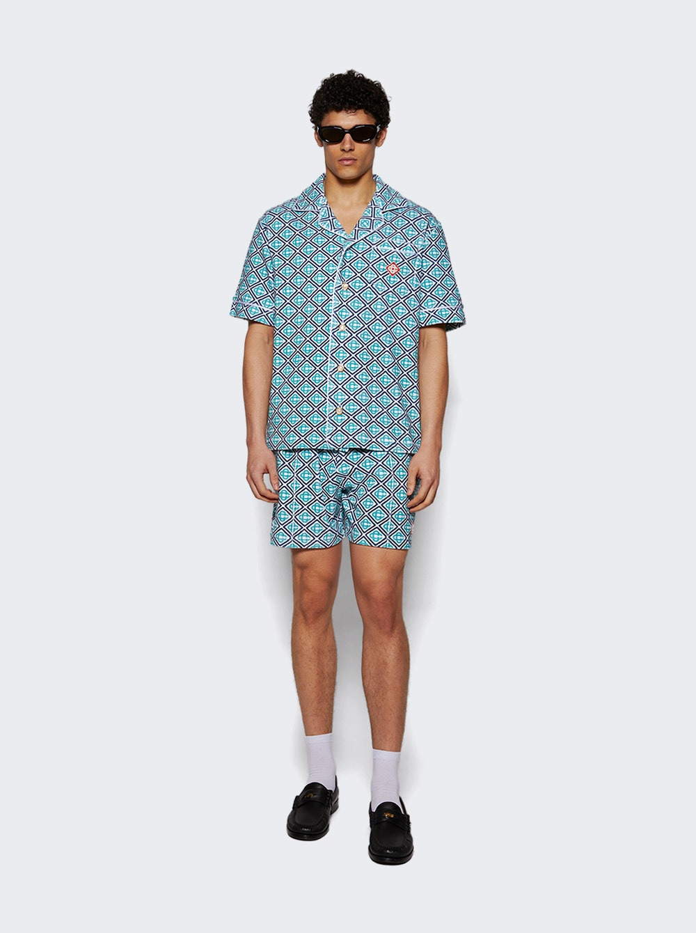Towelling Short Blue - 5
